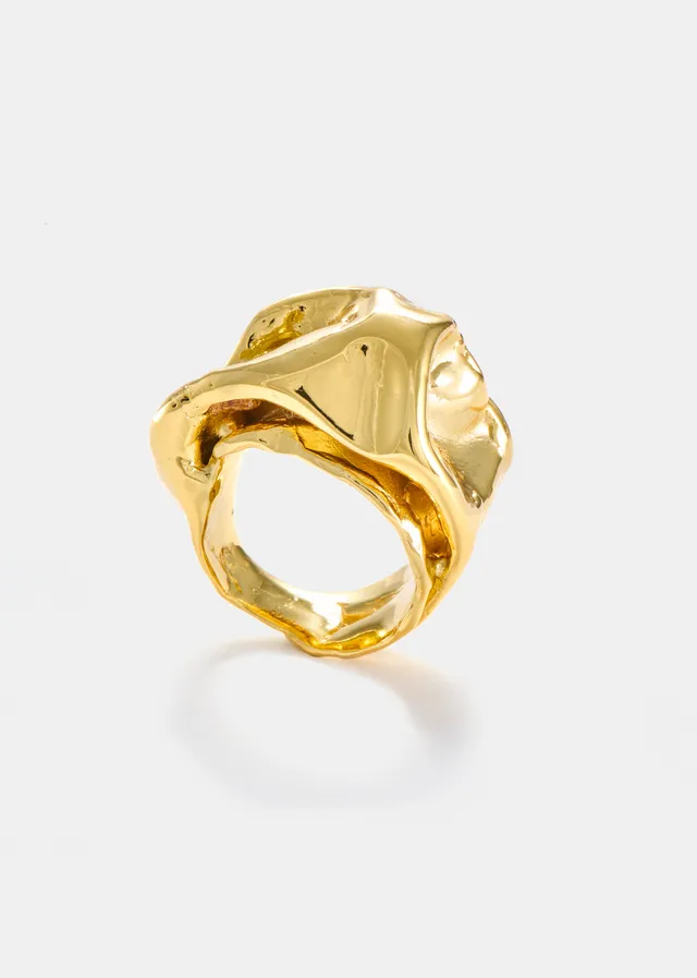 Voodoo Jewels Sakura anello bronzo dorato oro capsule
