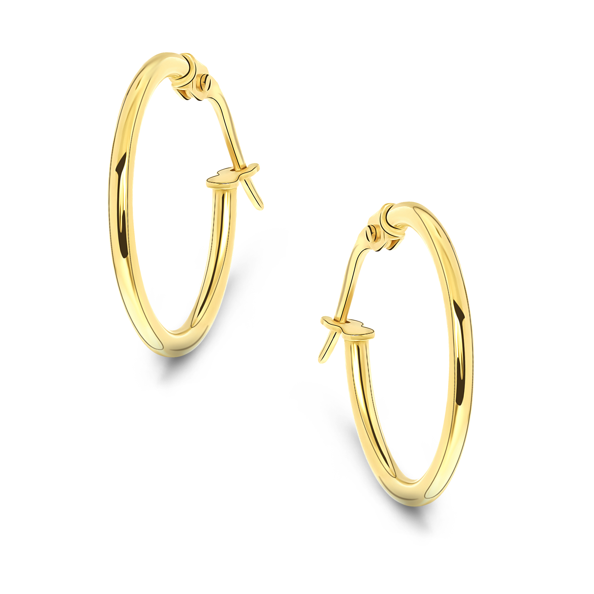 Miore Earrings orecchini oro giallo 18kt classici