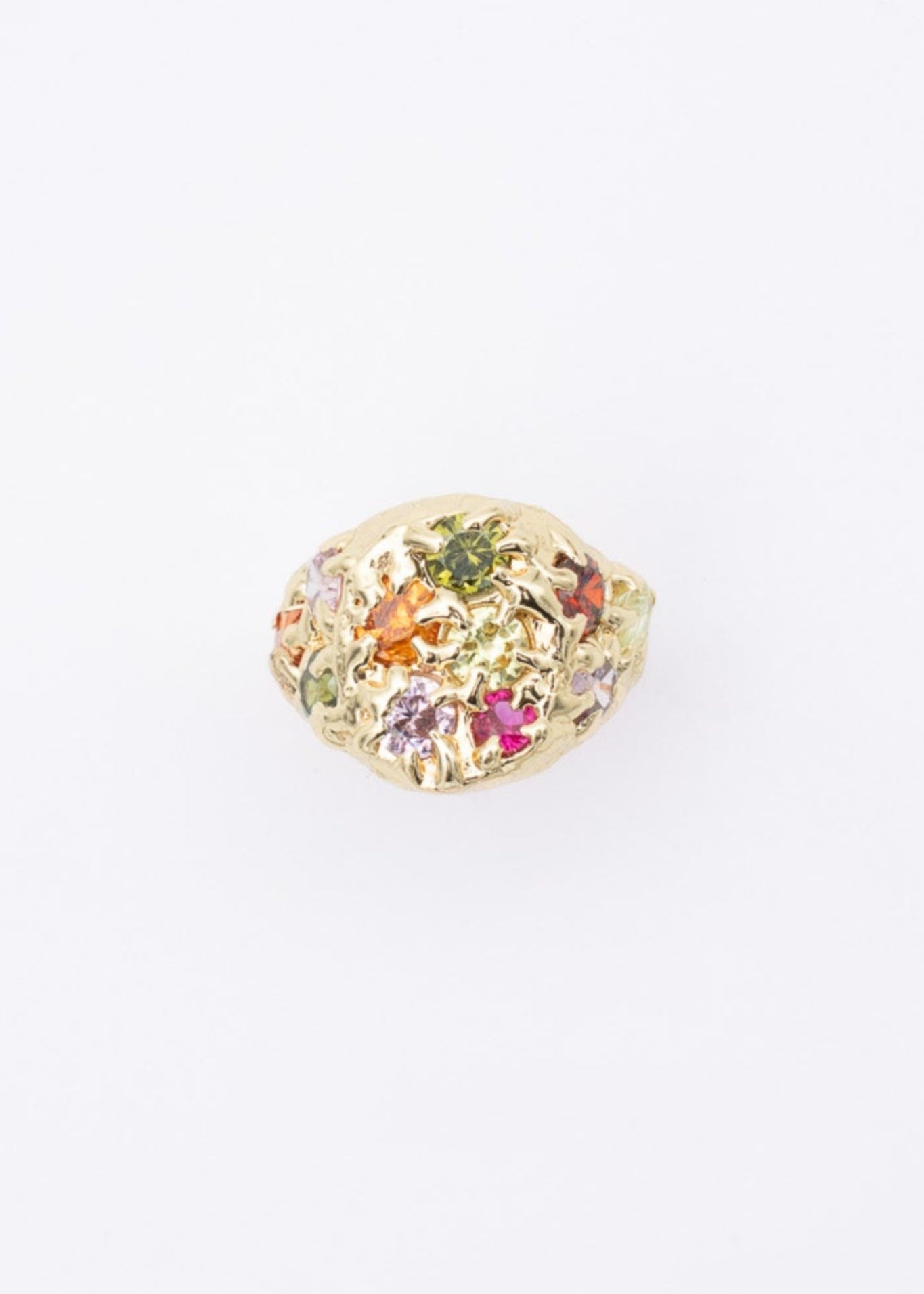 Voodoo Jewels Bold Shapes Solstizio chevalier bronzo dorato