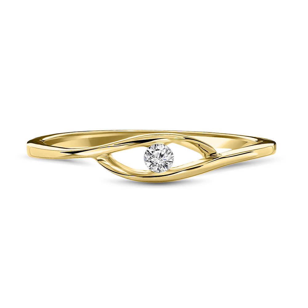 Miore Ring Anello Oro Giallo 9kt 375
