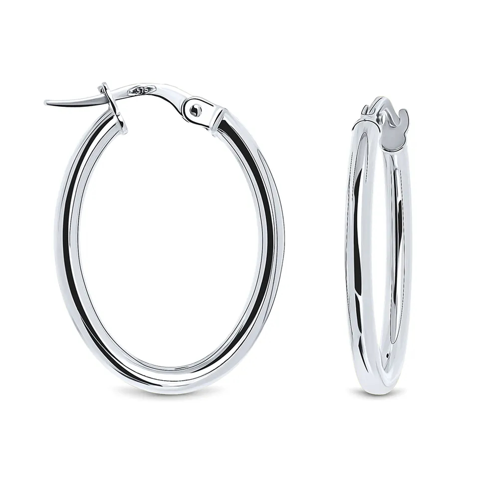 Miore Earrings Orecchini oro bianco 14kt 585