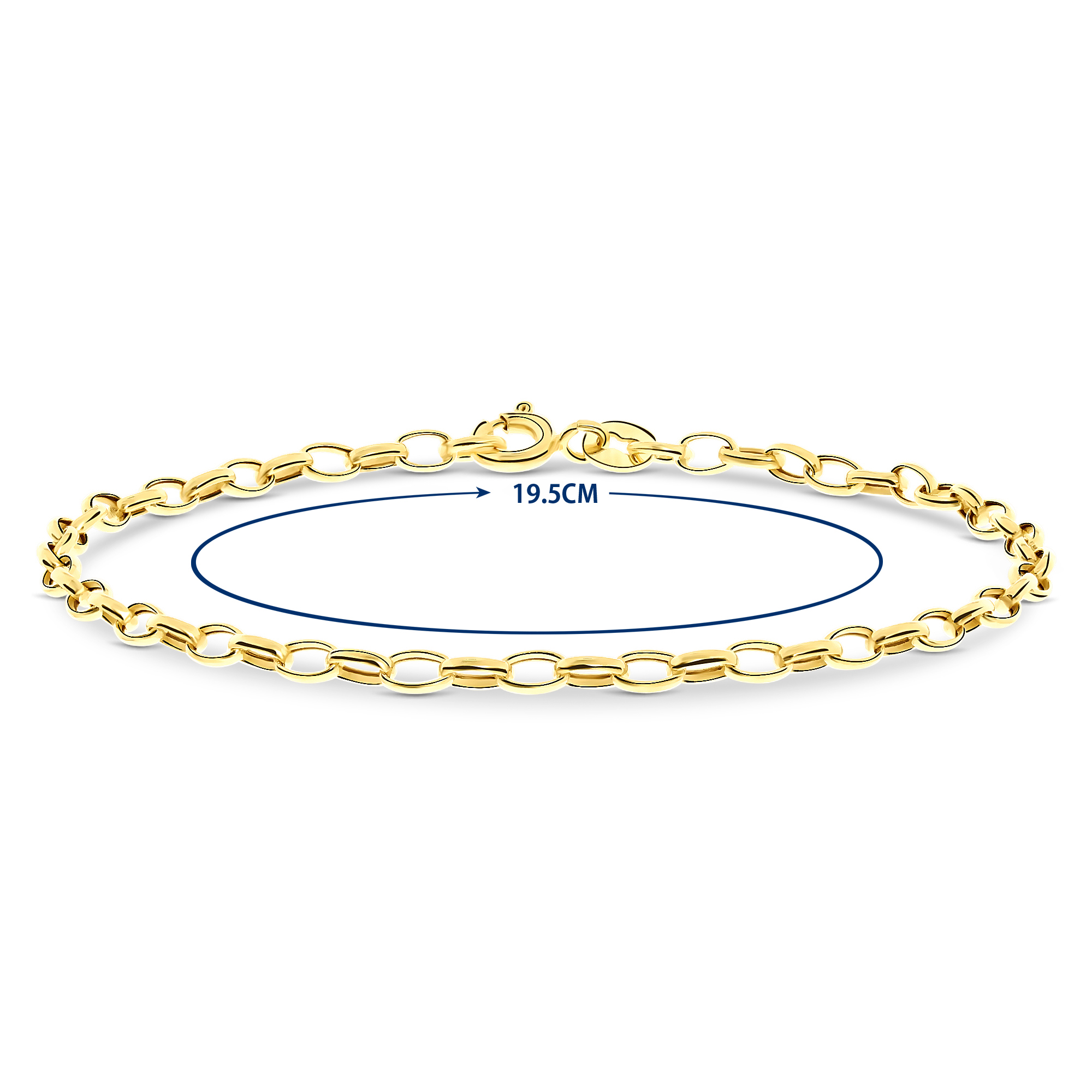MIORE Bracciale oro giallo 14kt 585