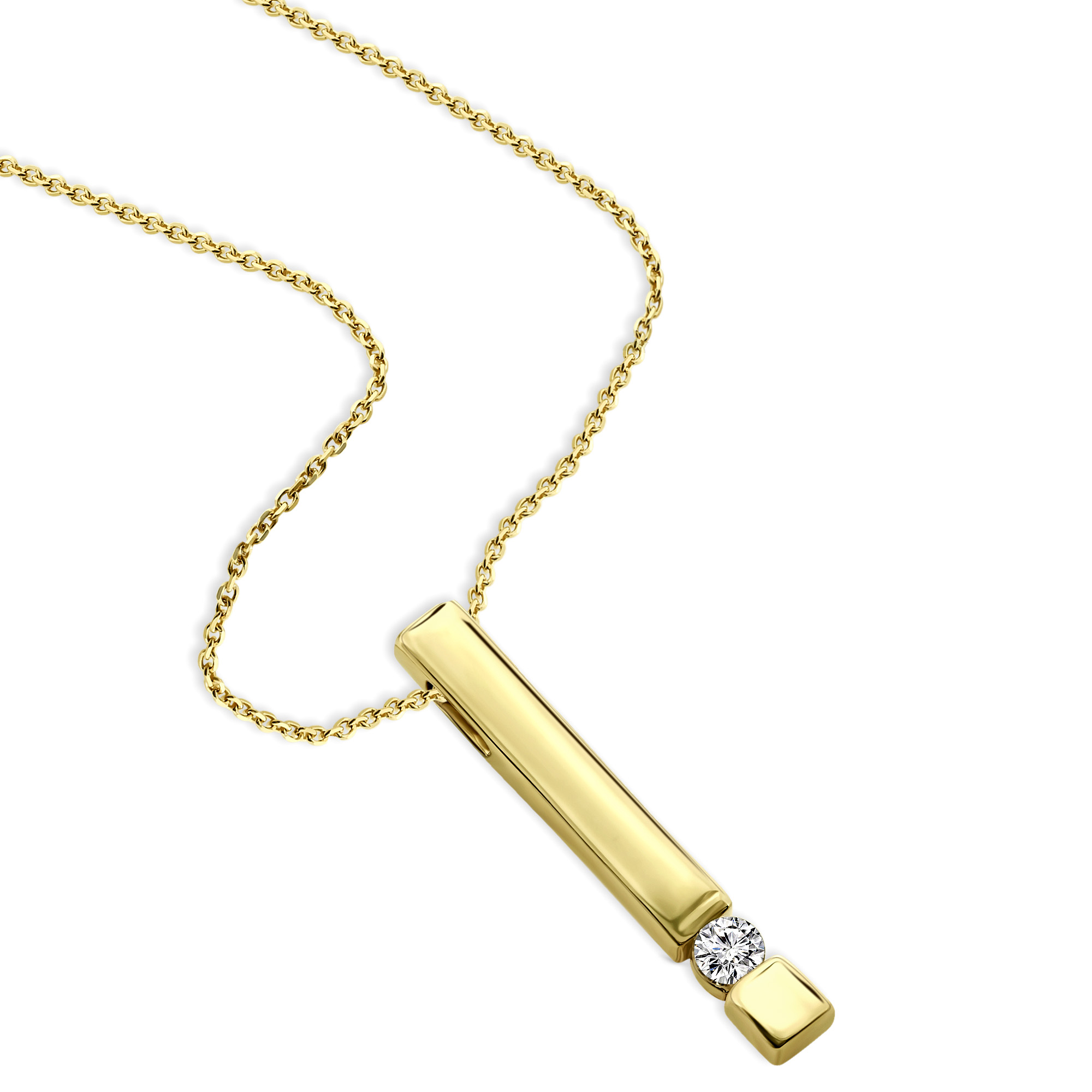 Miore Necklace collana oro giallo 9kt classica