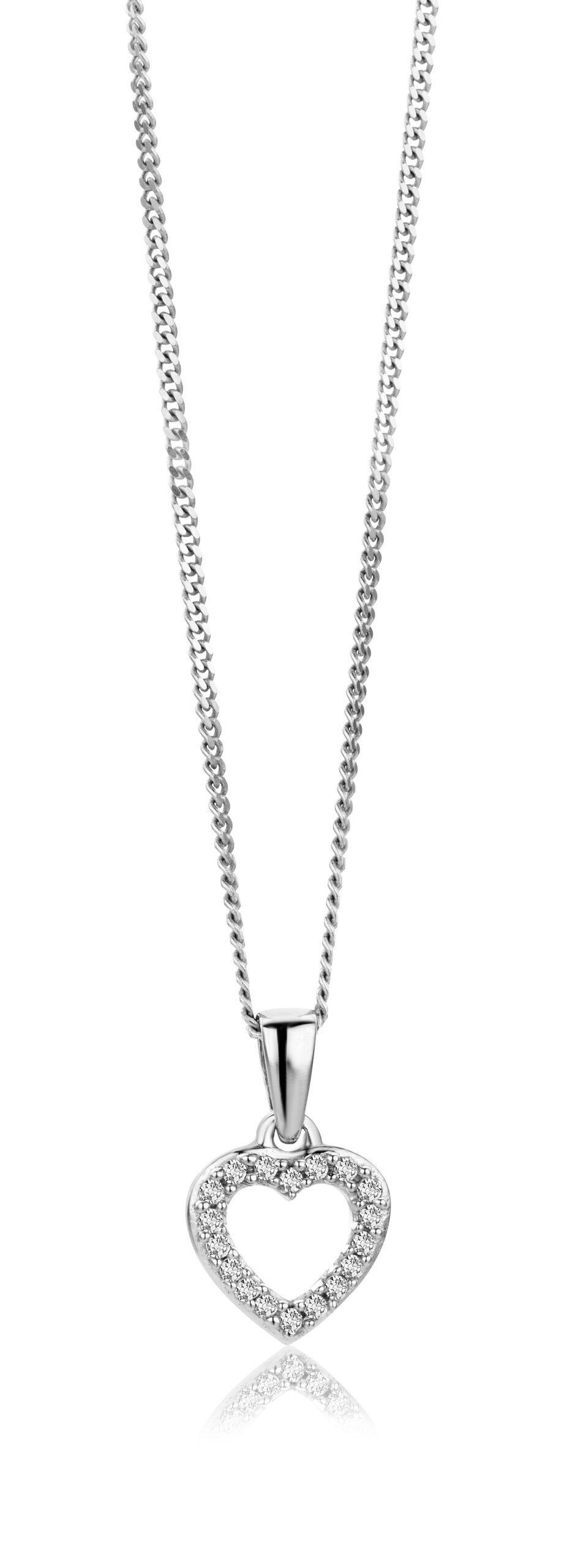Miore Necklace Collana oro bianco 9kt 375