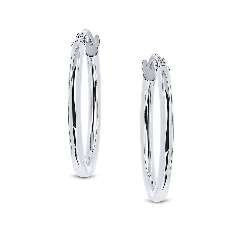 Miore Earrings Orecchini oro bianco 14kt 585