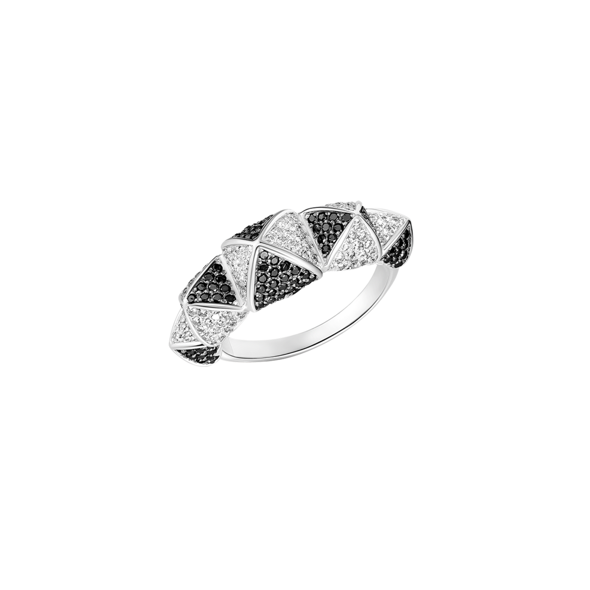 Korloff Korlove JL-JKVR05 anello oro bianco 5 cuori diamanti