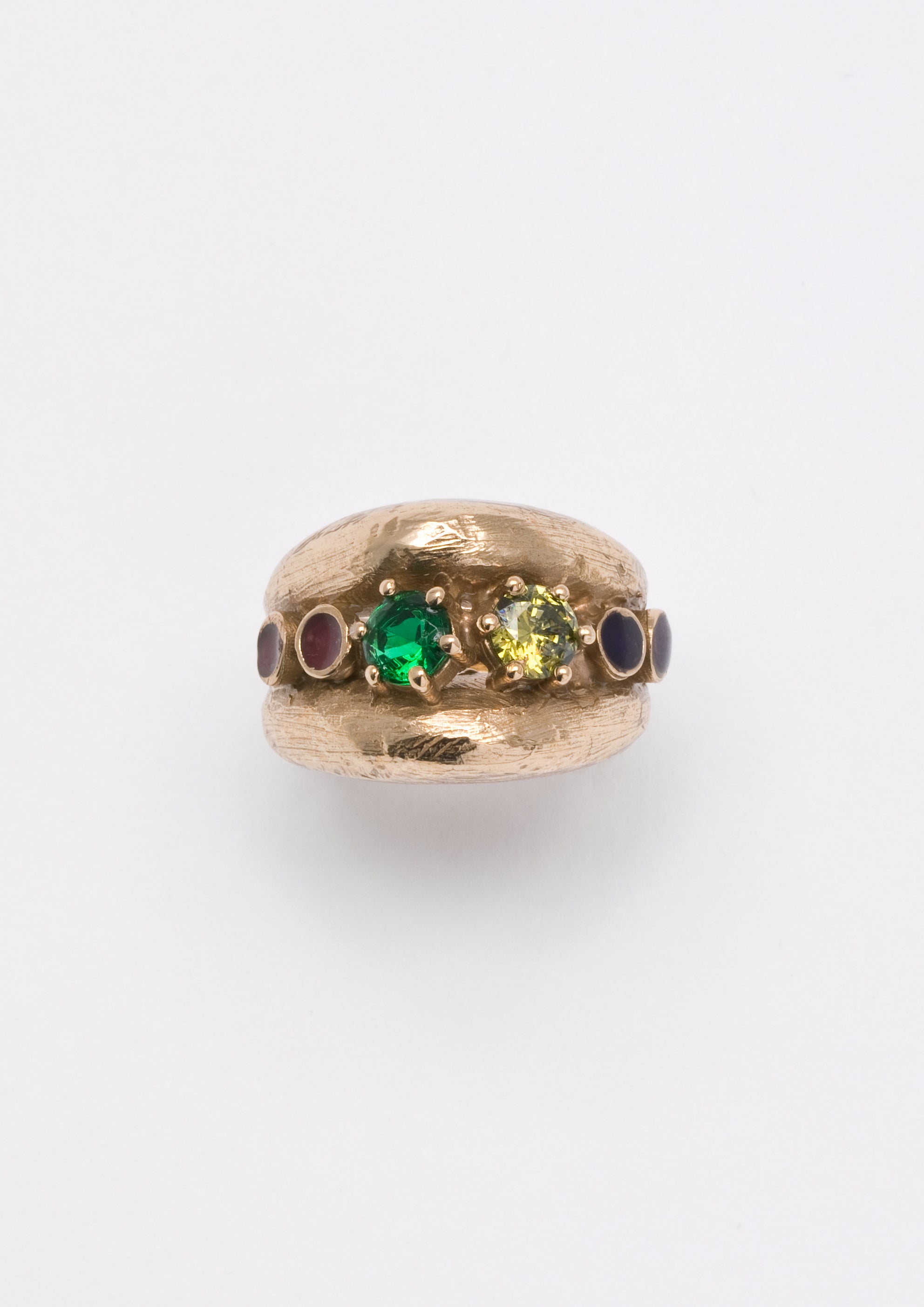 Voodoo Jewels Bold Shapes Tage anello oro pietre tonde