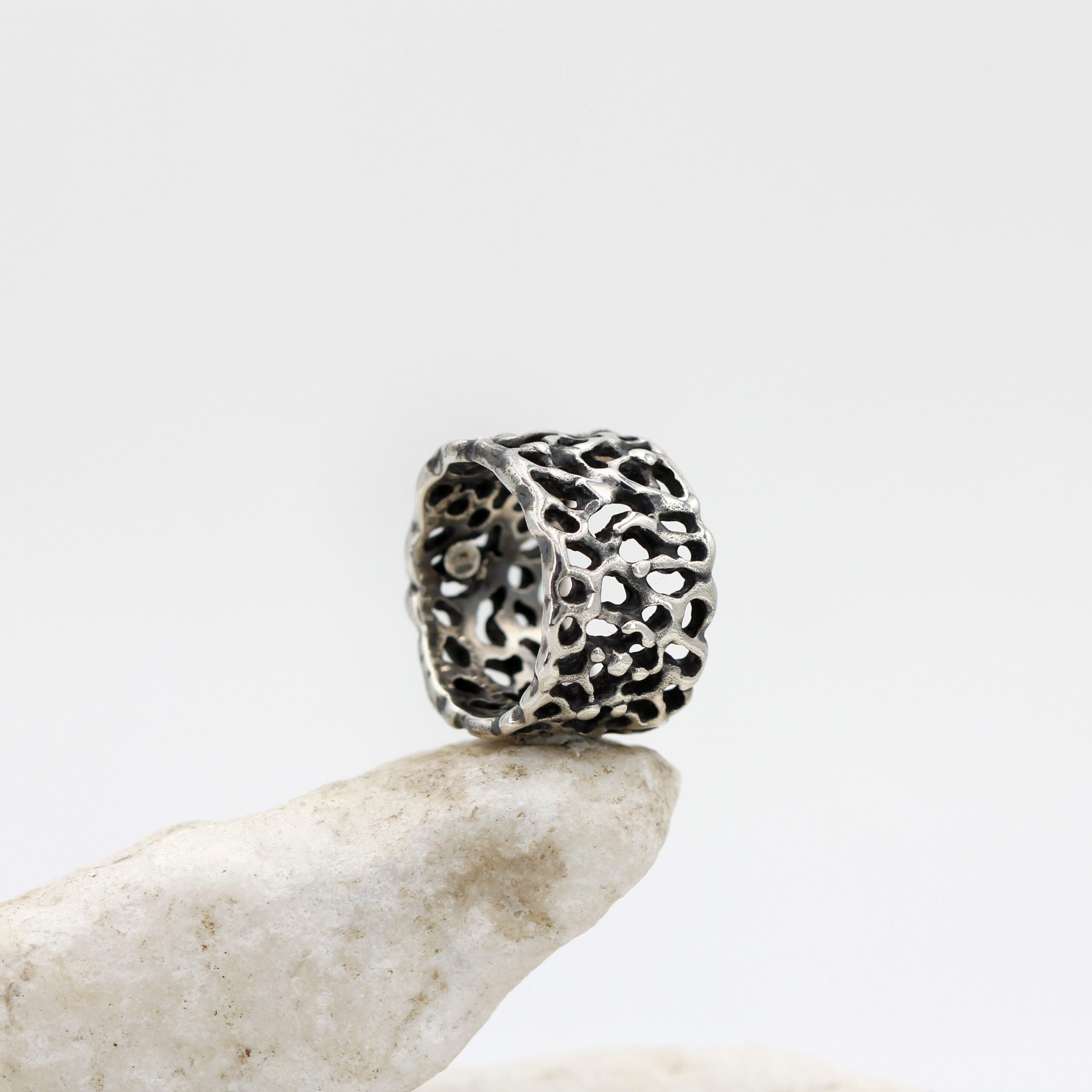 Anna Gioielli Collezione Marte Anello fascia larga argento 13,70 g