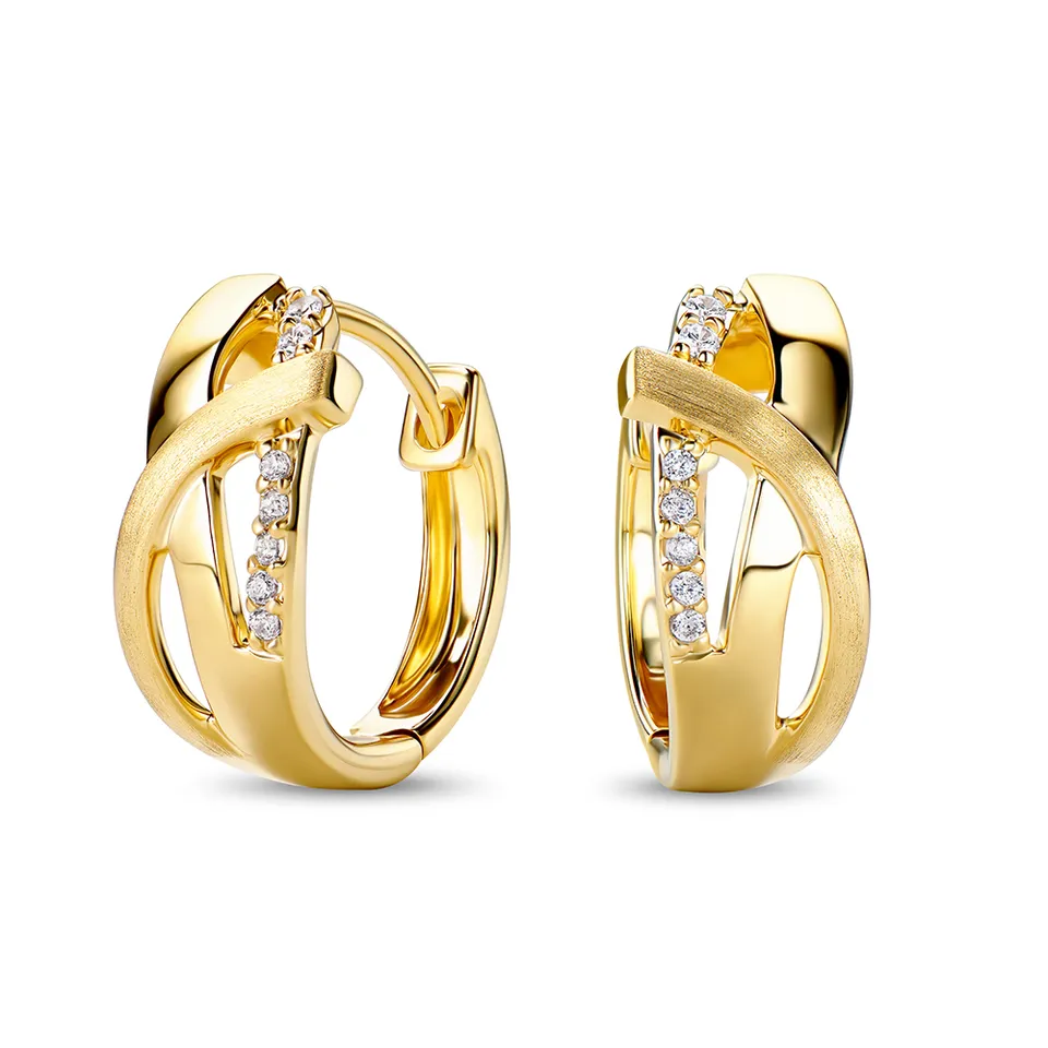 Miore Earrings Orecchini argento 925 placcato oro