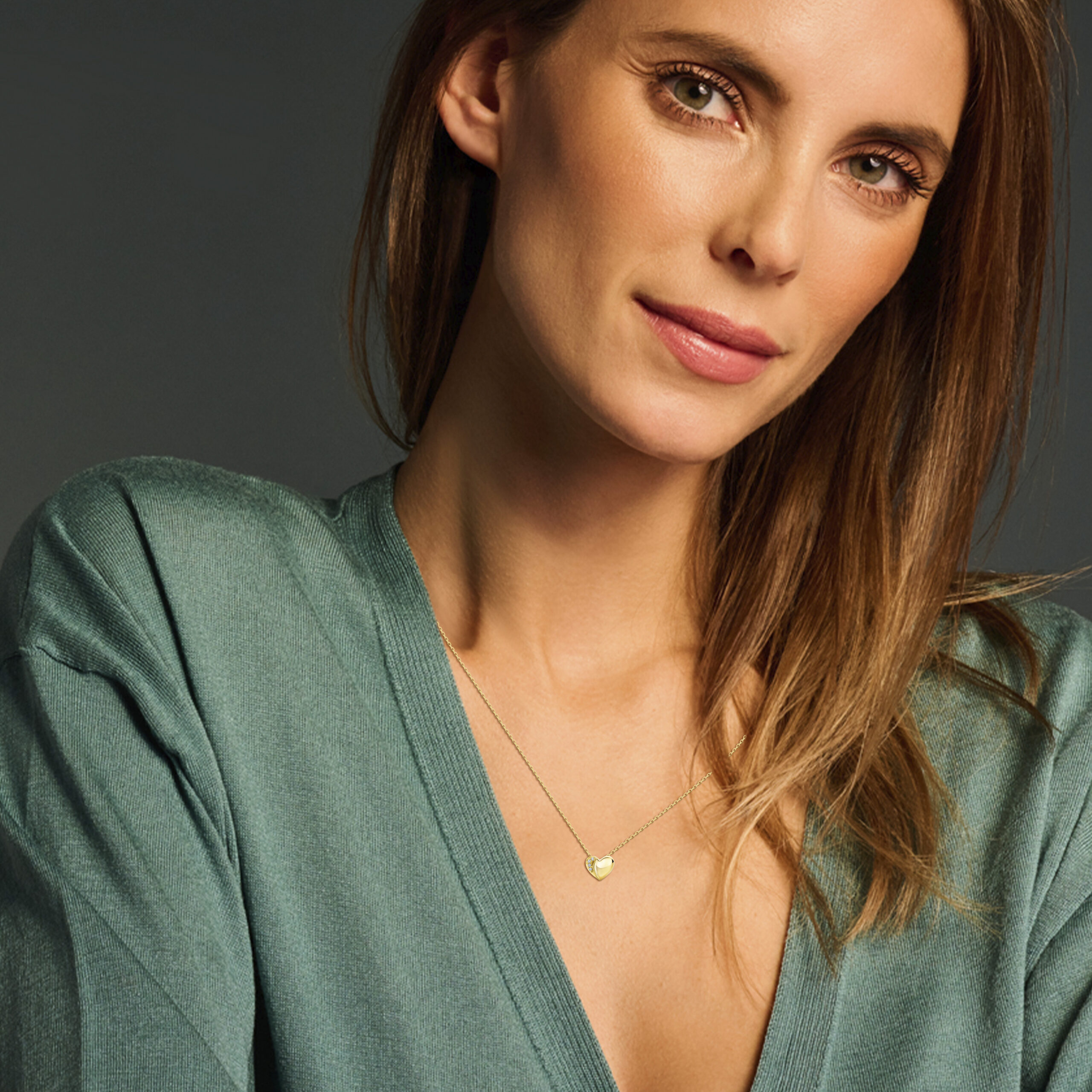 Miore Collana Oro Giallo 9Kt Donna