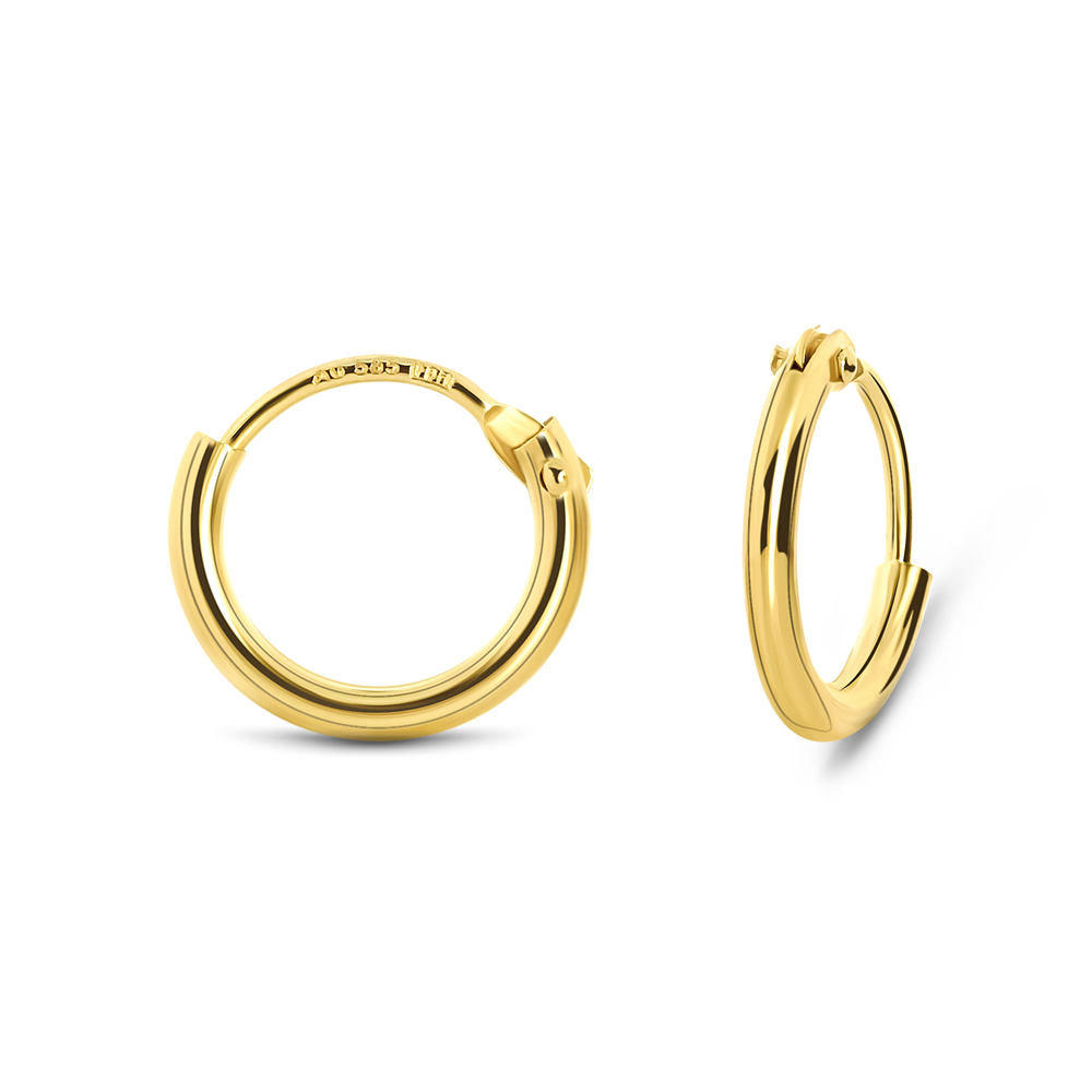 Miore Earrings Orecchini Oro Giallo 14Kt 585