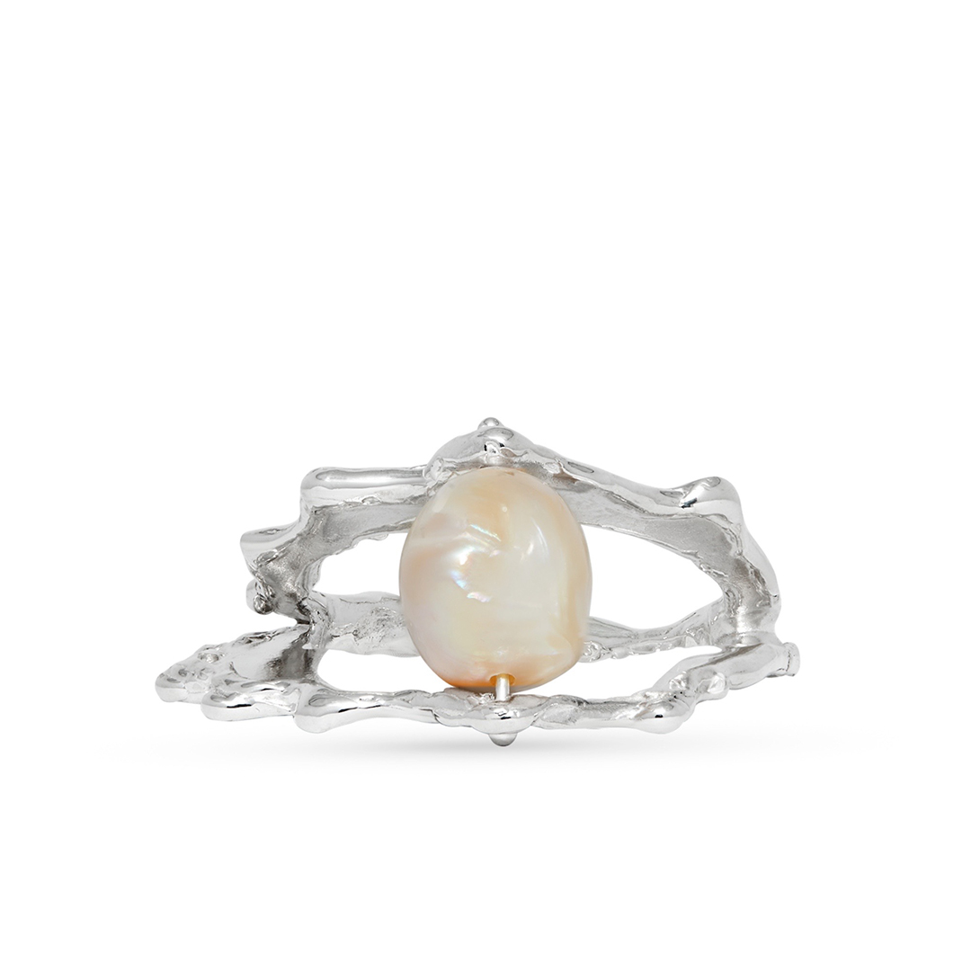 Giulia Iosco Eclipse anello oro diamanti fascia larga