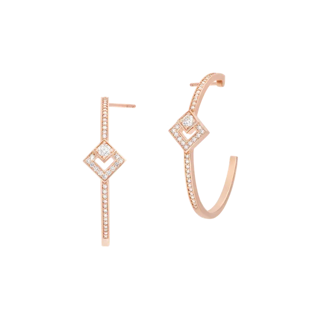 Korloff Éclat JL-JEE12 Orecchini Oro Rosa Diamanti