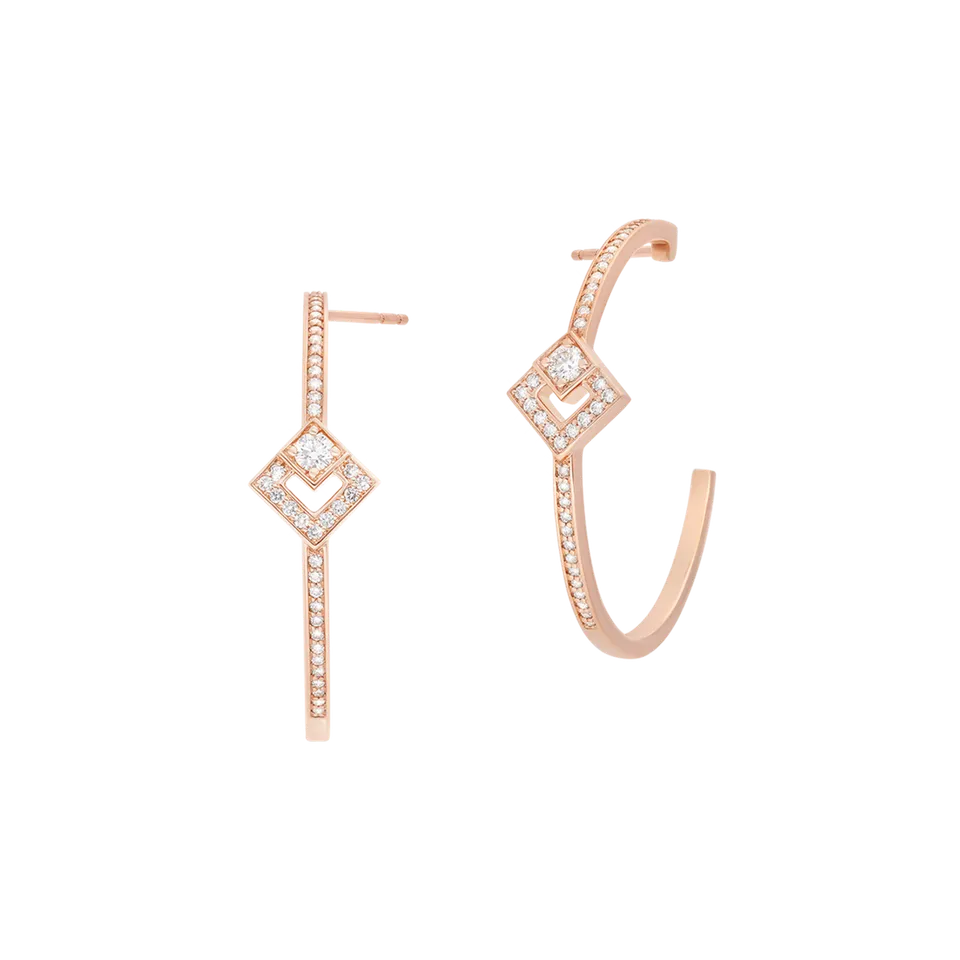 Korloff Éclat JL-JEE12 Orecchini Oro Rosa Diamanti
