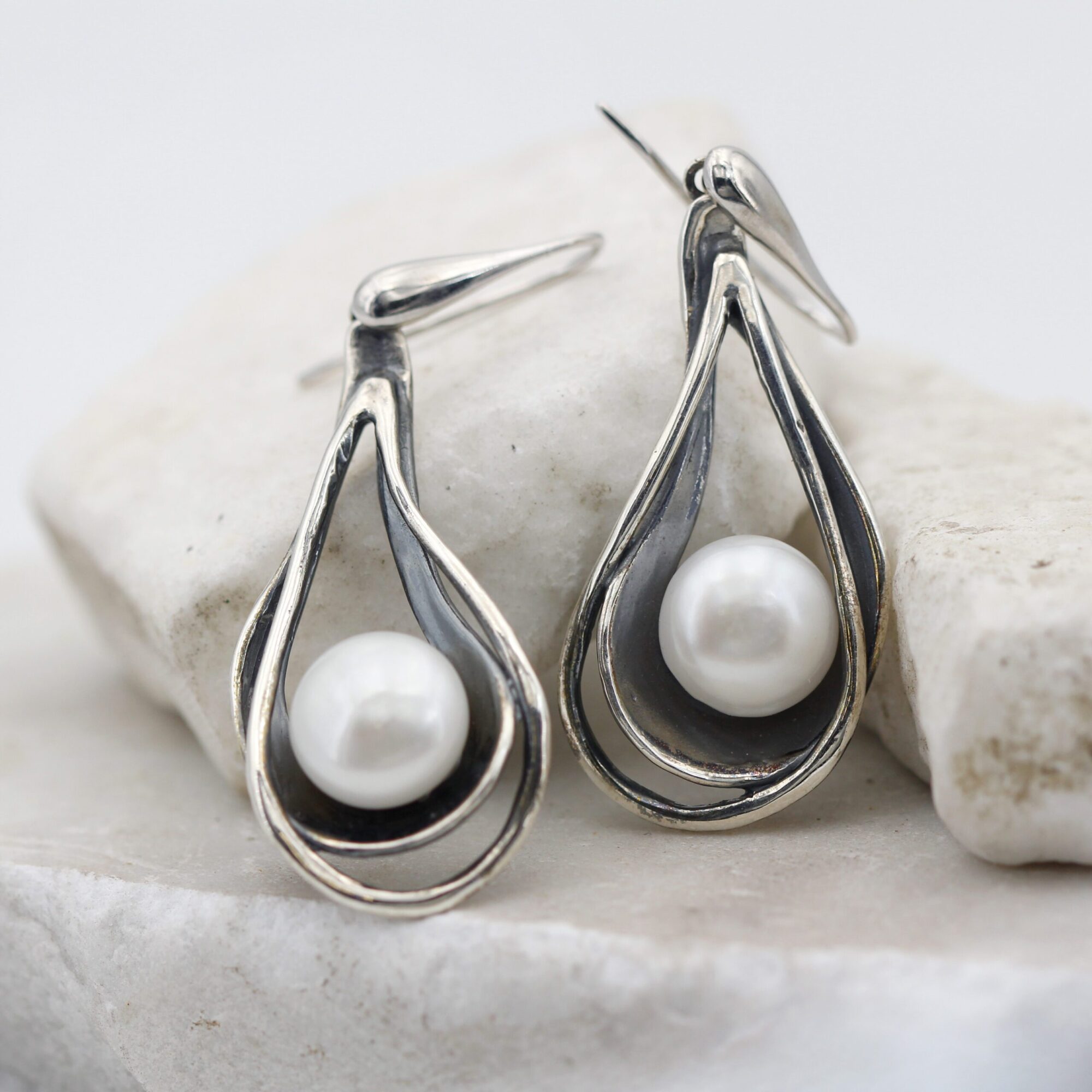Anna Gioielli Orecchini Argento 925 Perla Acqua Dolce 12 mm