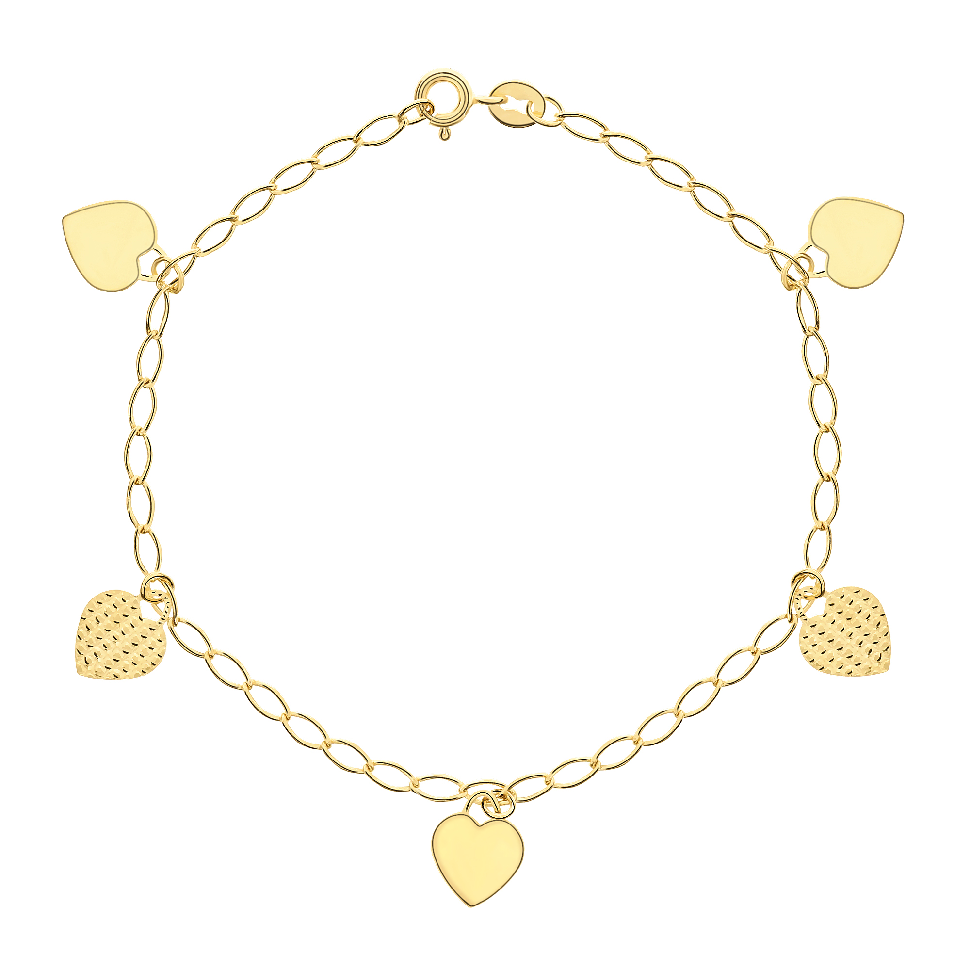 Miore bracciale oro giallo 14 kt
