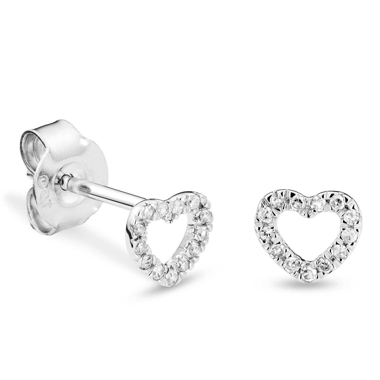 Miore Earrings Orecchini Oro Bianco 18Kt