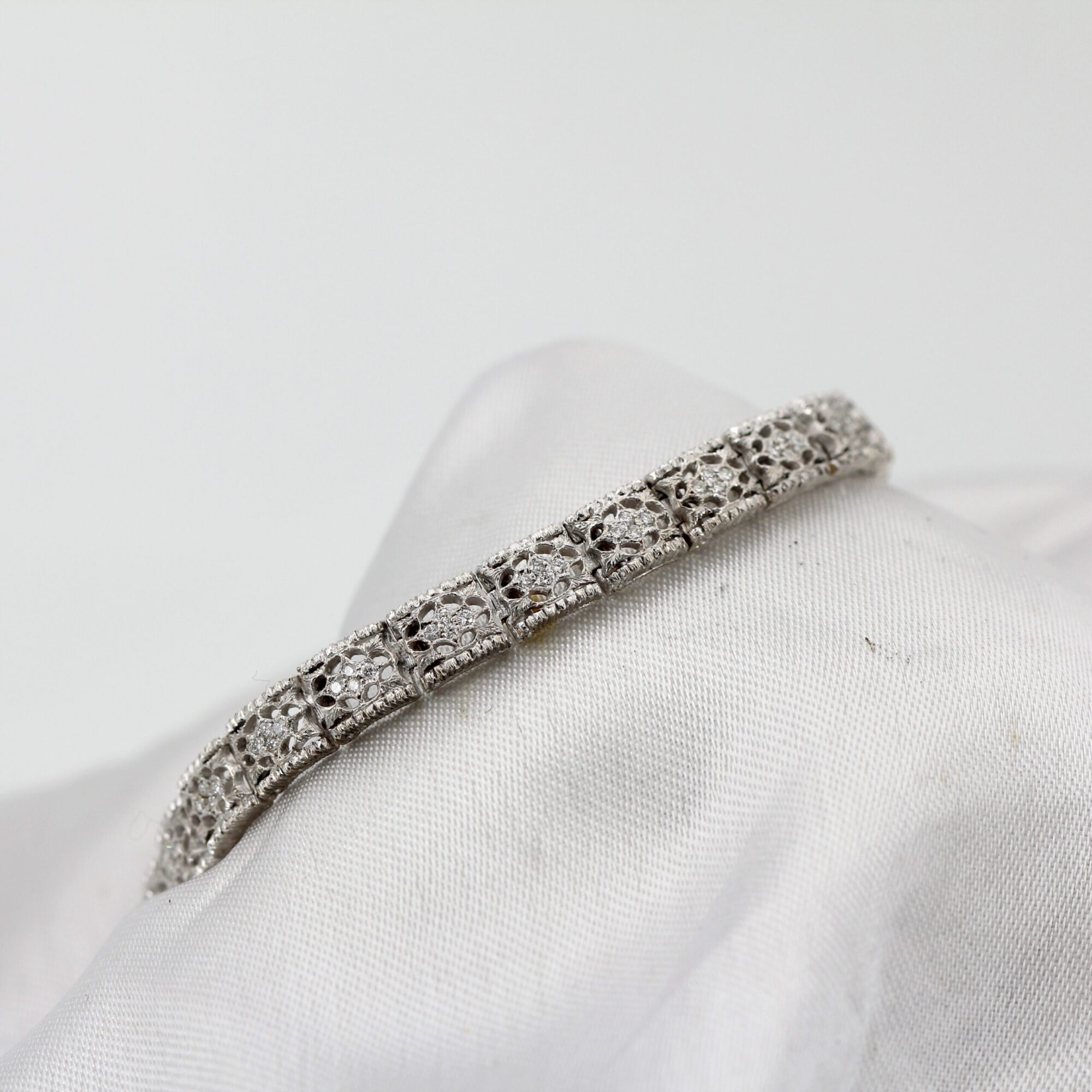 Anna Gioielli Stile Orafo Fiorentino Prestige bracciale oro diamanti