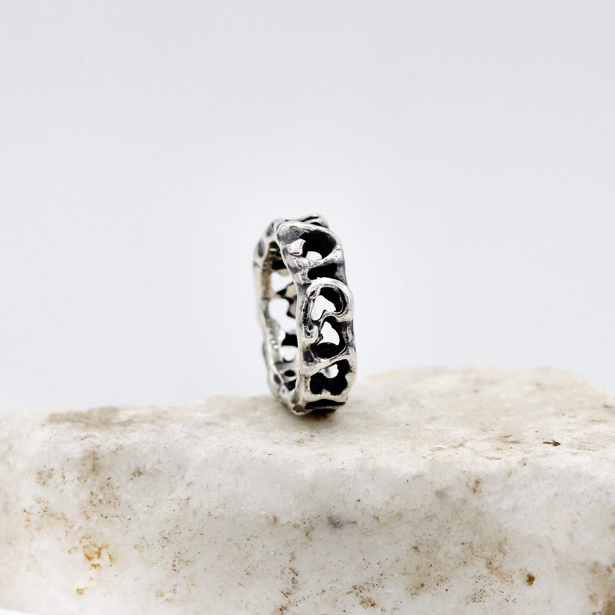 Anna Gioielli Marte anello fascia argento 925 altezza 5,5 mm