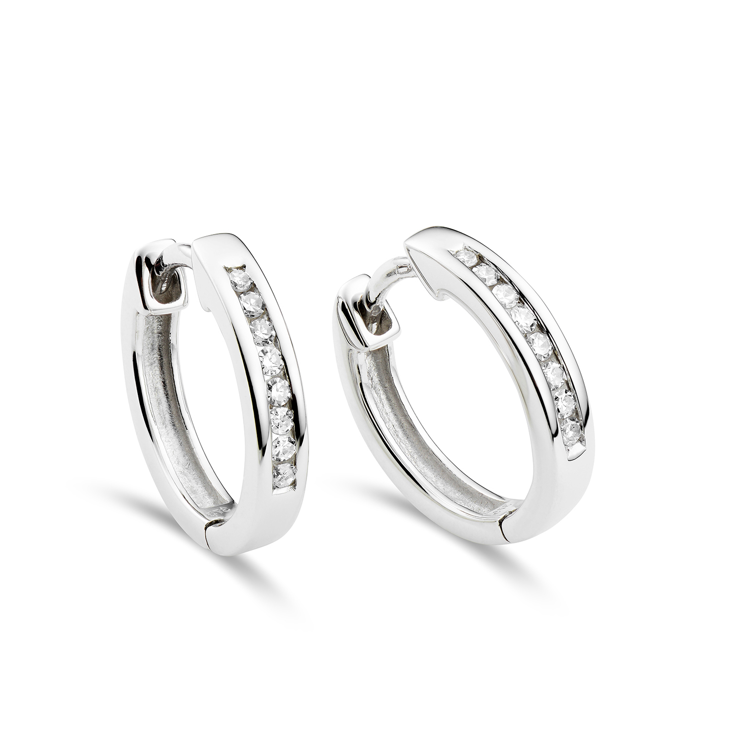 MIORE Orecchini oro bianco 9kt 375
