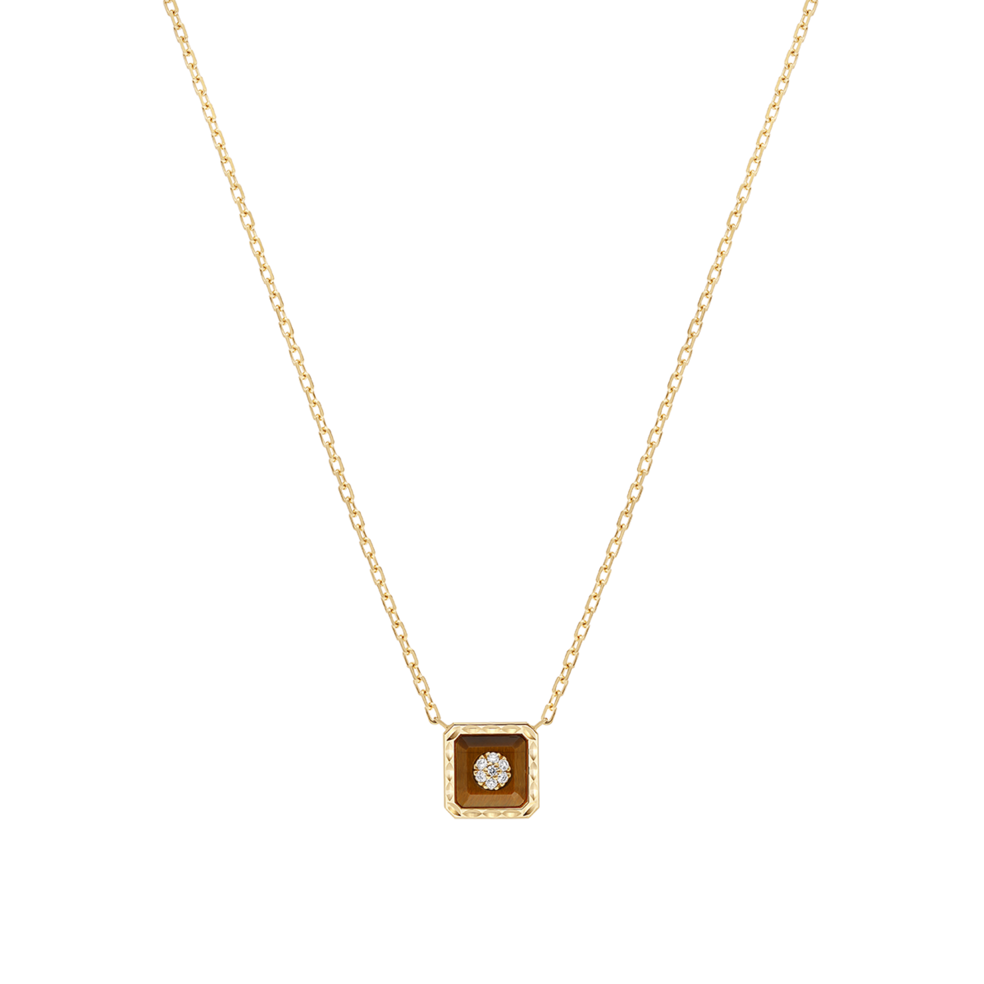 Korloff Je Play JJPP01 collana oro giallo occhio tigre