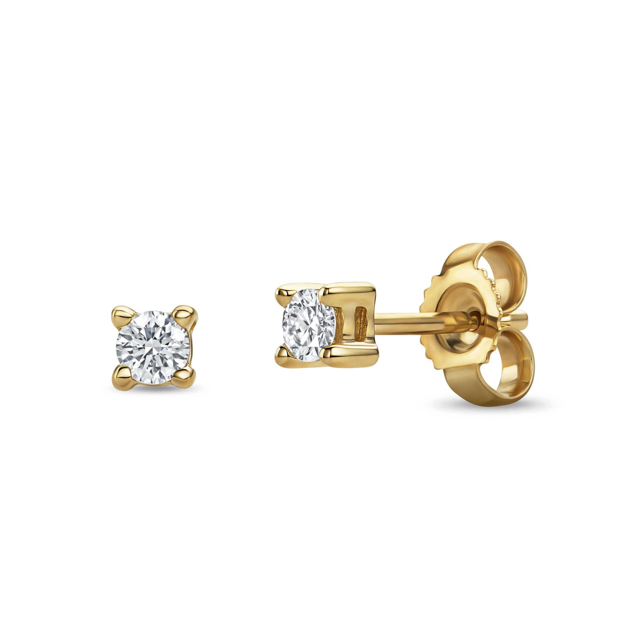 Miore orecchini oro giallo 14Kt 585