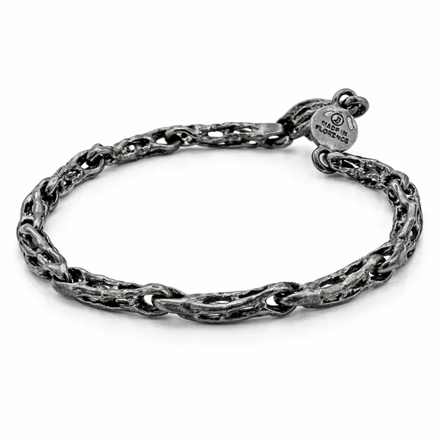 Anna Gioielli Marte Bracciale Argento Semirigido 22 cm Brunito