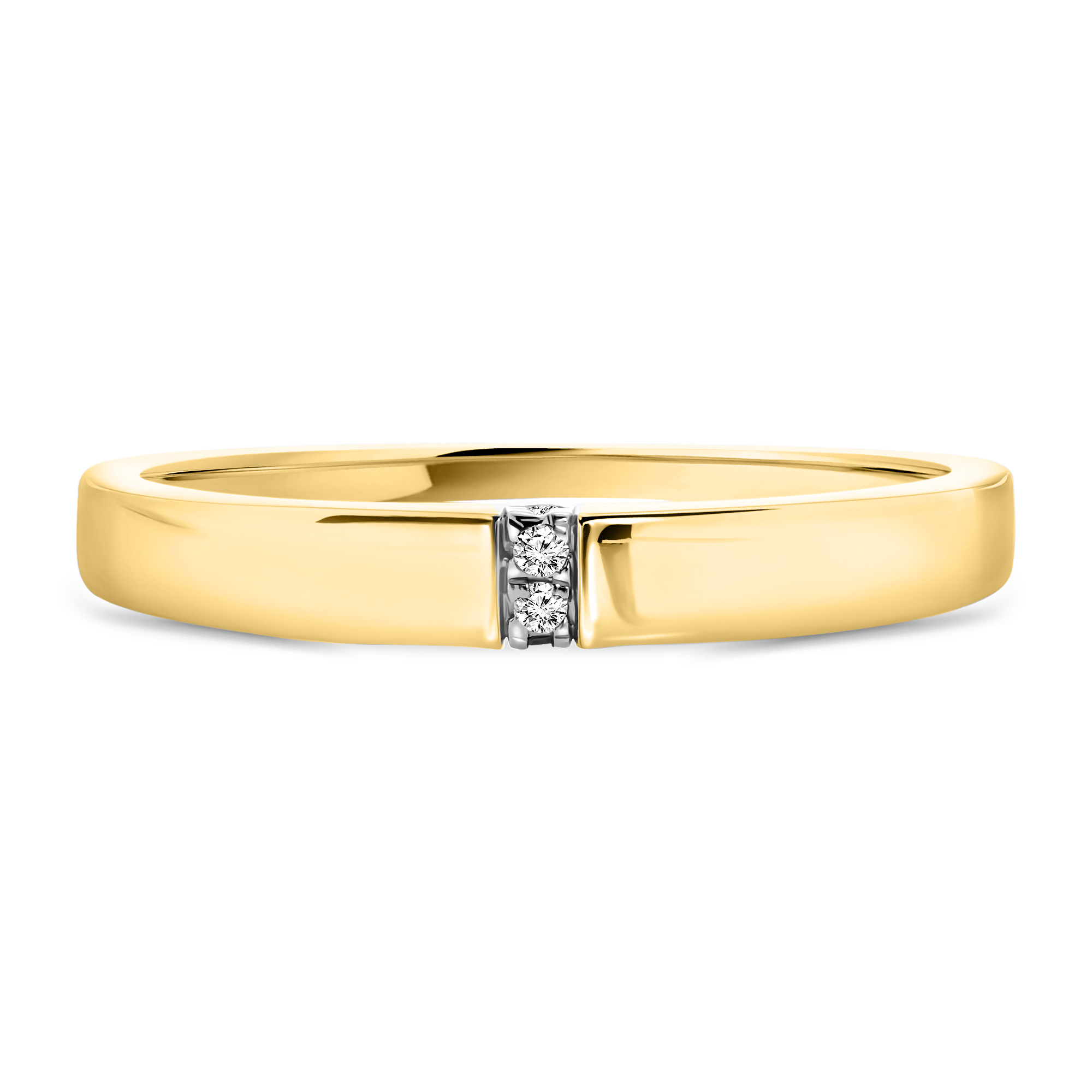 MIORE Anello oro giallo 9 kt senza pietre