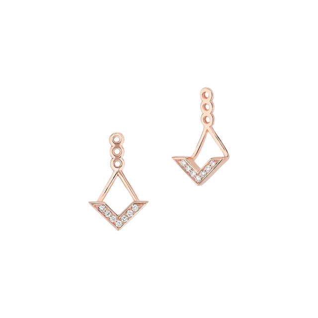 Korloff Eclat JL-JEE09 Orecchini oro rosa diamanti