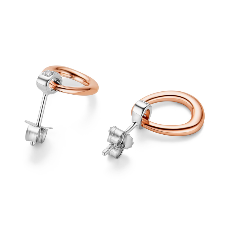 Miore orecchini argento 925 zirconia cubica
