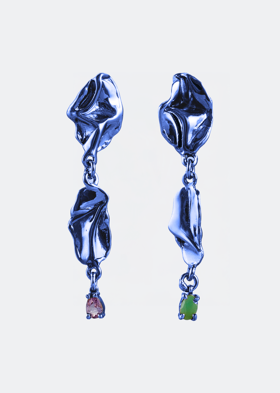 Voodoo Jewels Mini Color Acapulco orecchini bronzo viola