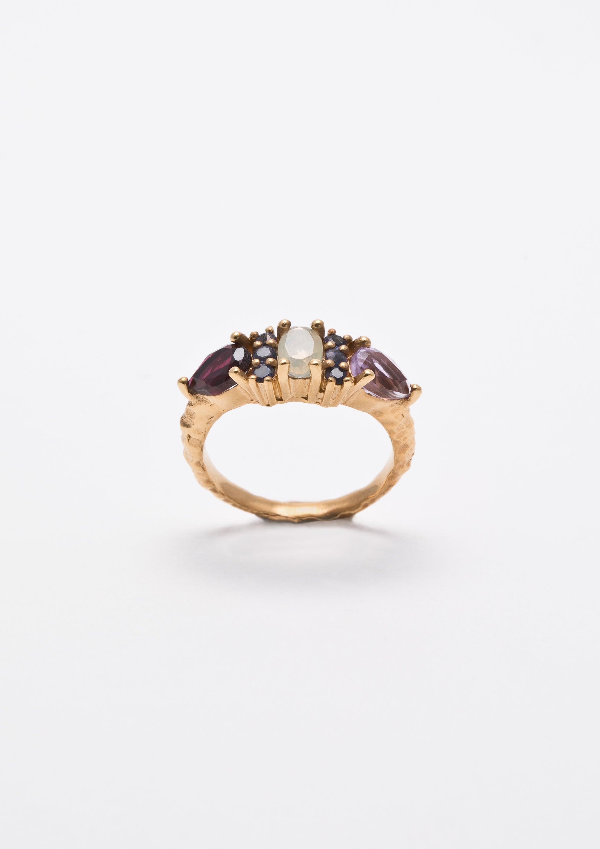 Voodoo Jewels Bold Shapes Amita anello argento opale M