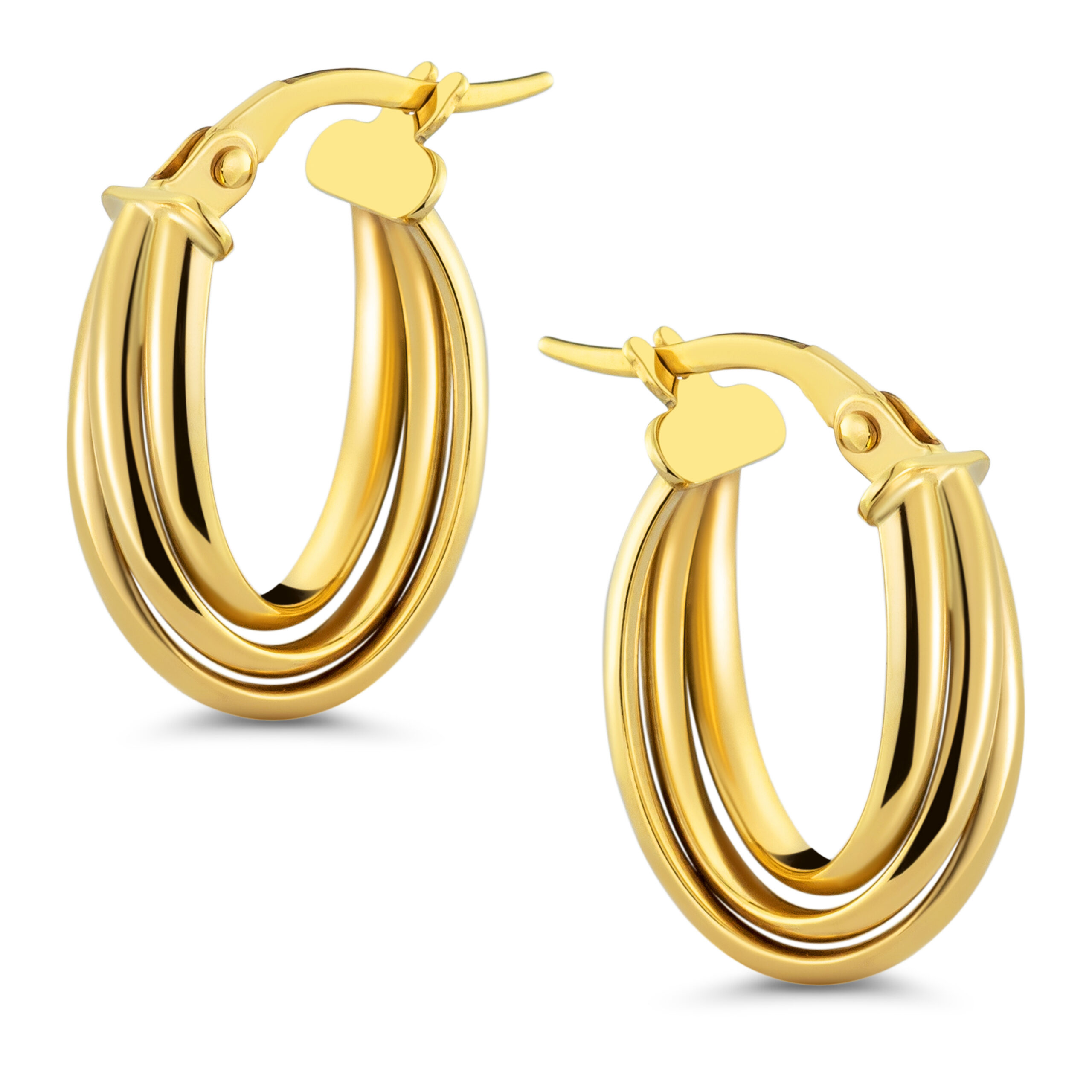 Miore Earrings 9KT 375 Orecchini oro giallo