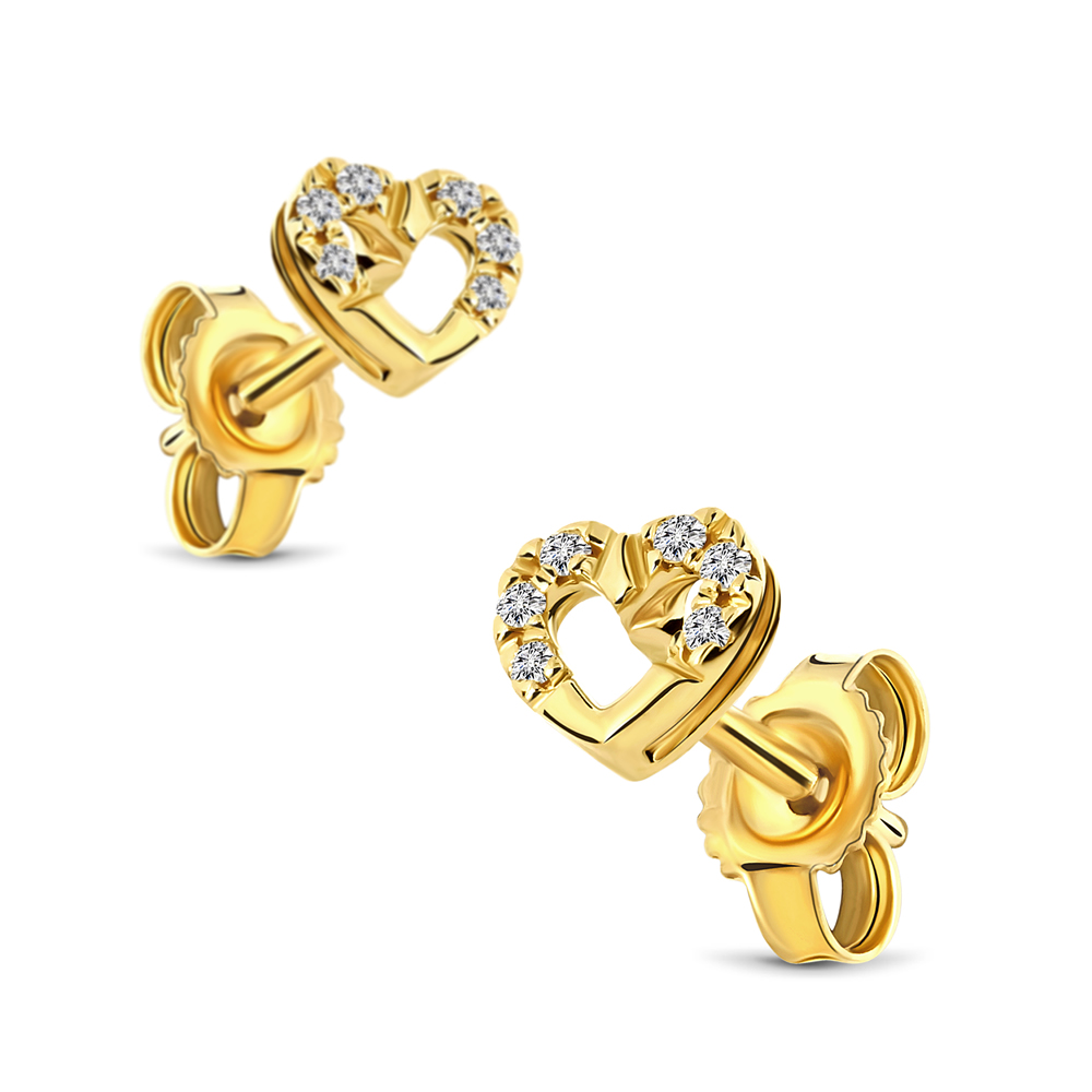 Miore Orecchini Oro Giallo 9Kt 375