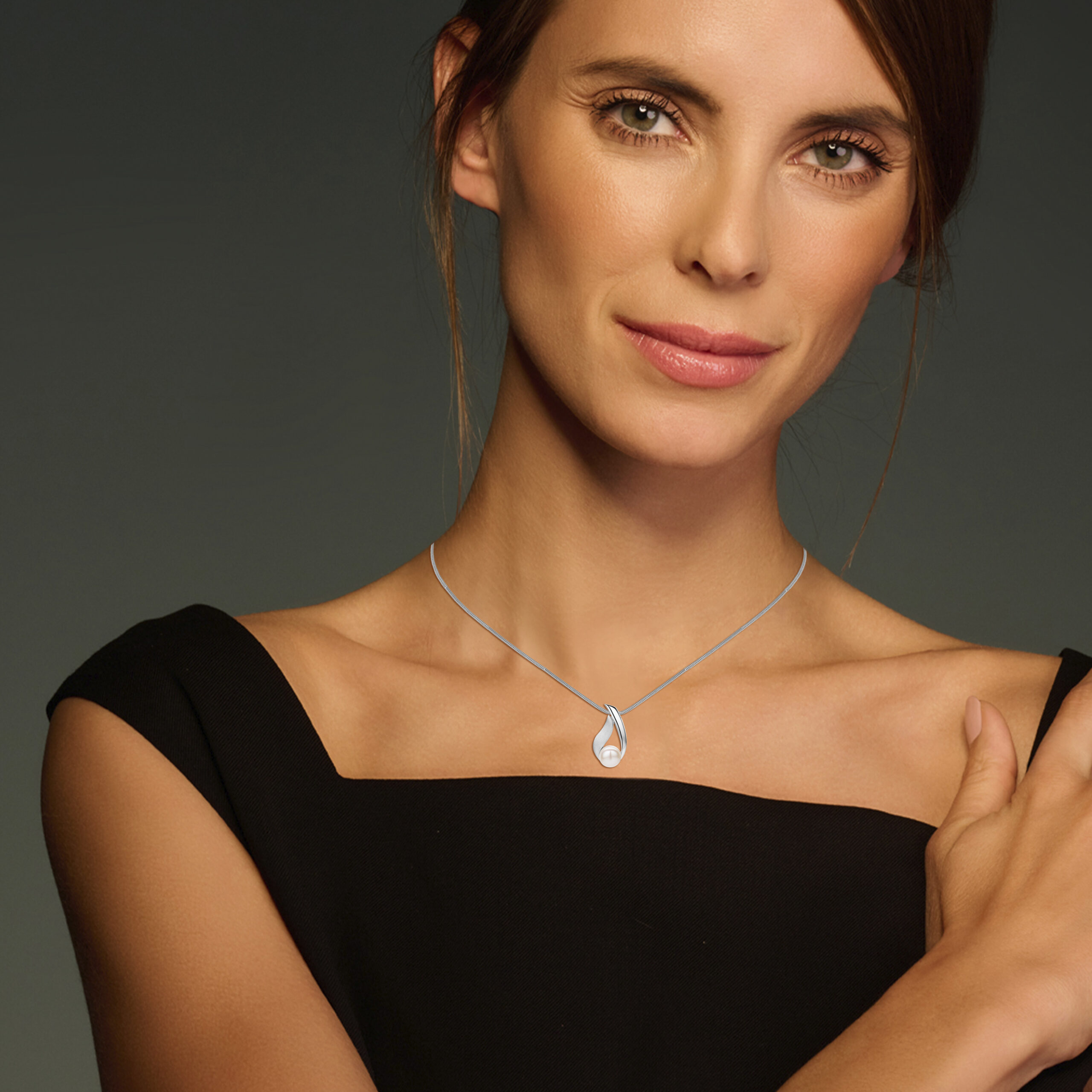 Miore Necklace collana argento 925 perla coltivata