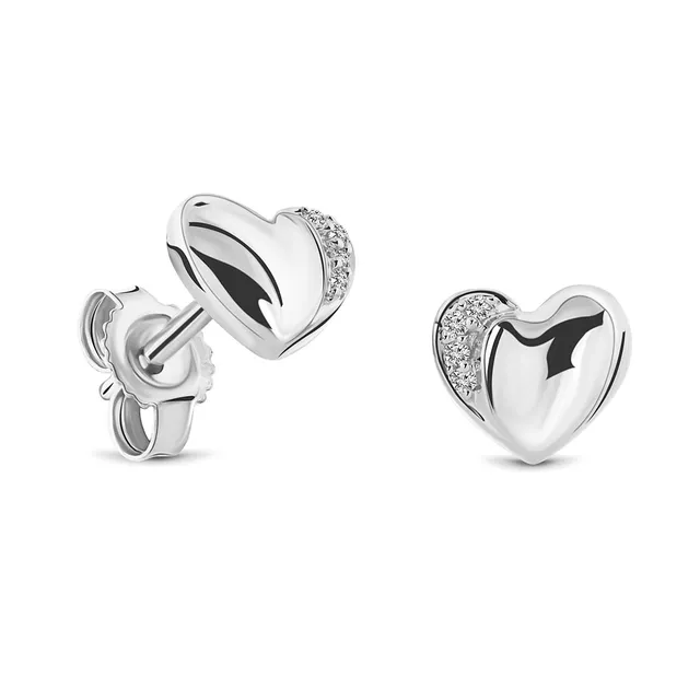 Miore Earrings Orecchini Oro Bianco 9Kt