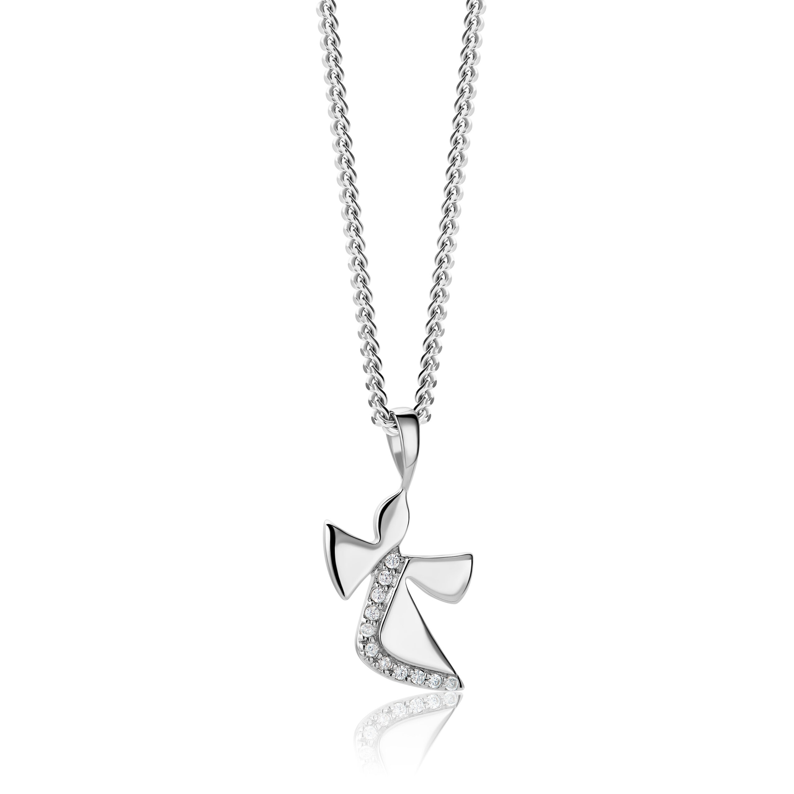 Miore Collana Argento 925 Zirconia Cubica