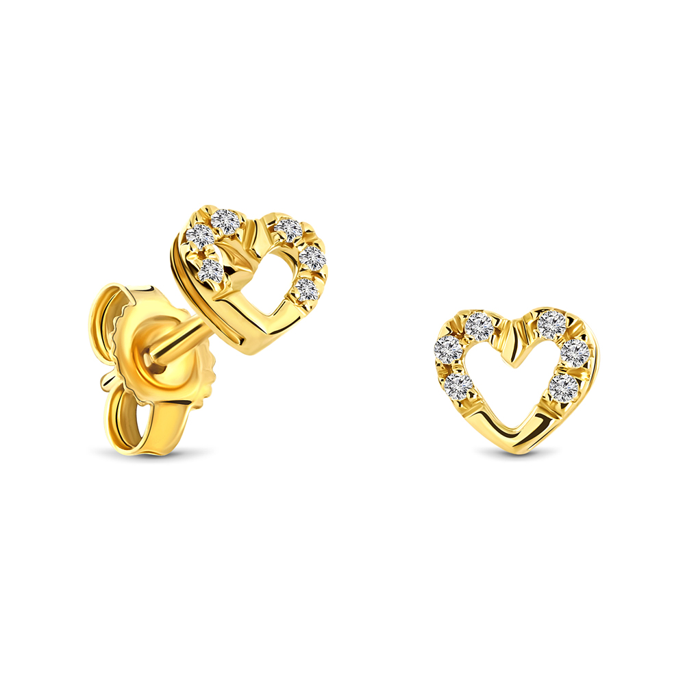 Miore Orecchini Oro Giallo 9Kt 375