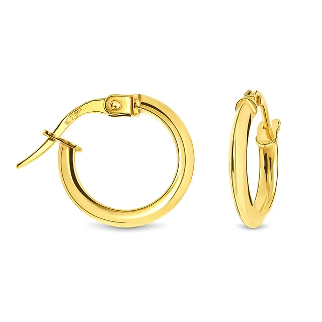 Miore Orecchini Oro Giallo 9Kt