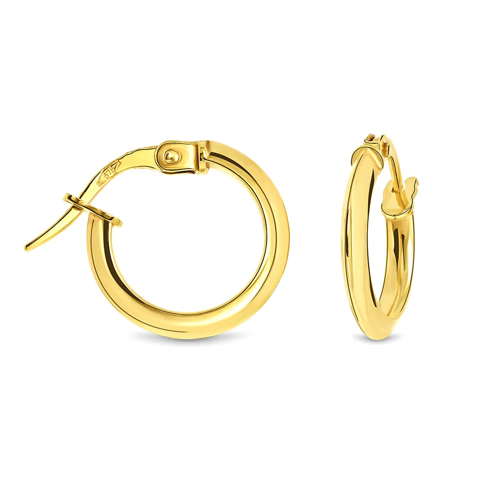 Miore Orecchini Oro Giallo 9Kt