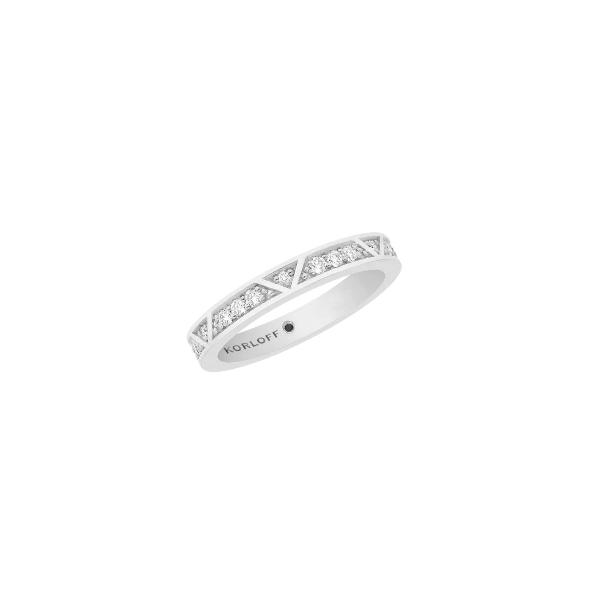Korloff Éclat JL-JER07-WG anello oro bianco diamanti