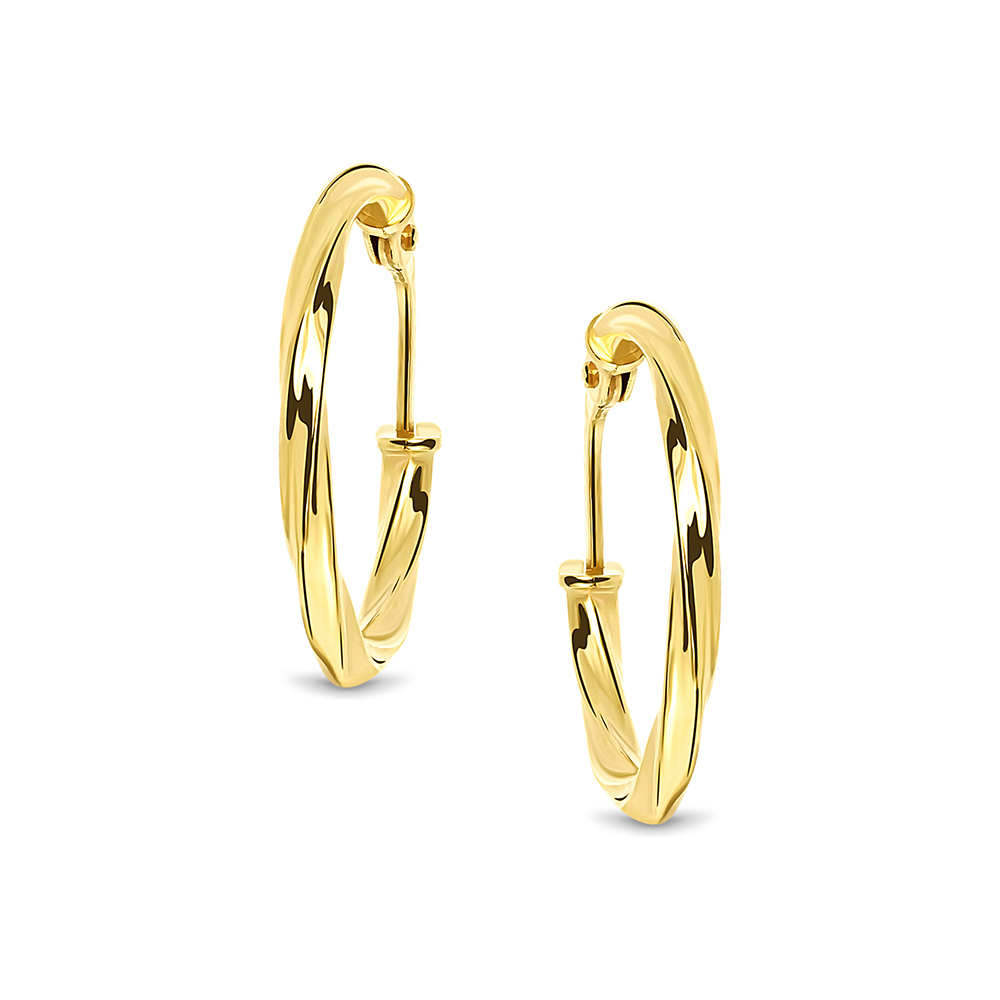 Miore Orecchini Oro Giallo 18 Kt (750)