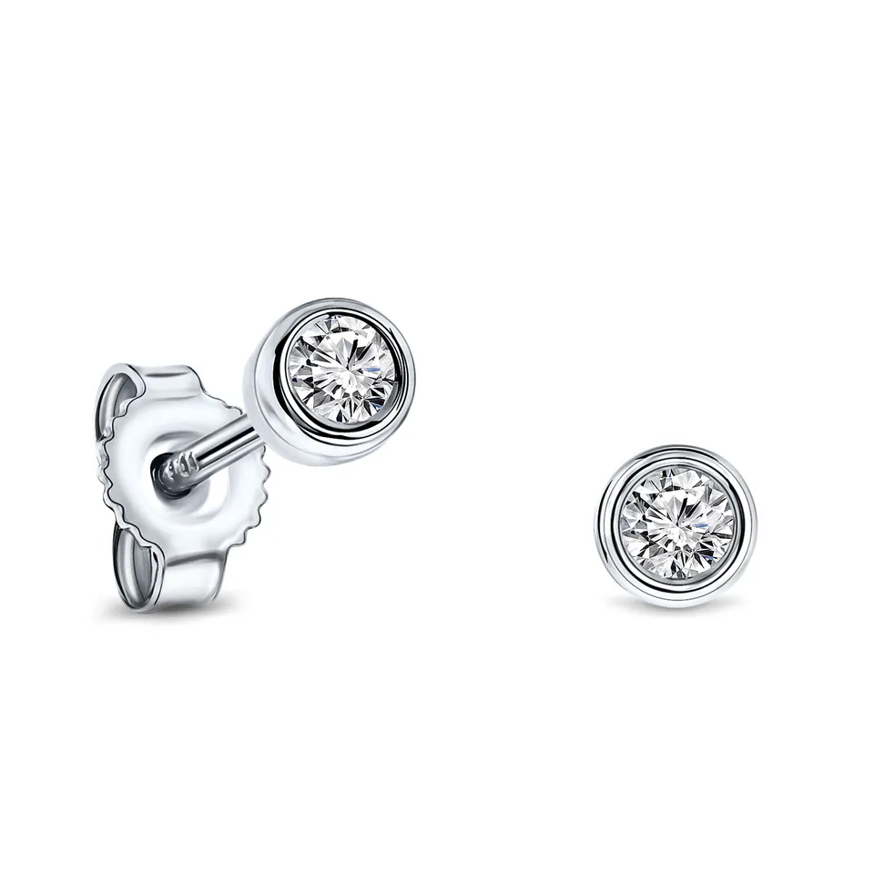 Miore Earrings Orecchini Oro Bianco 9KT 375