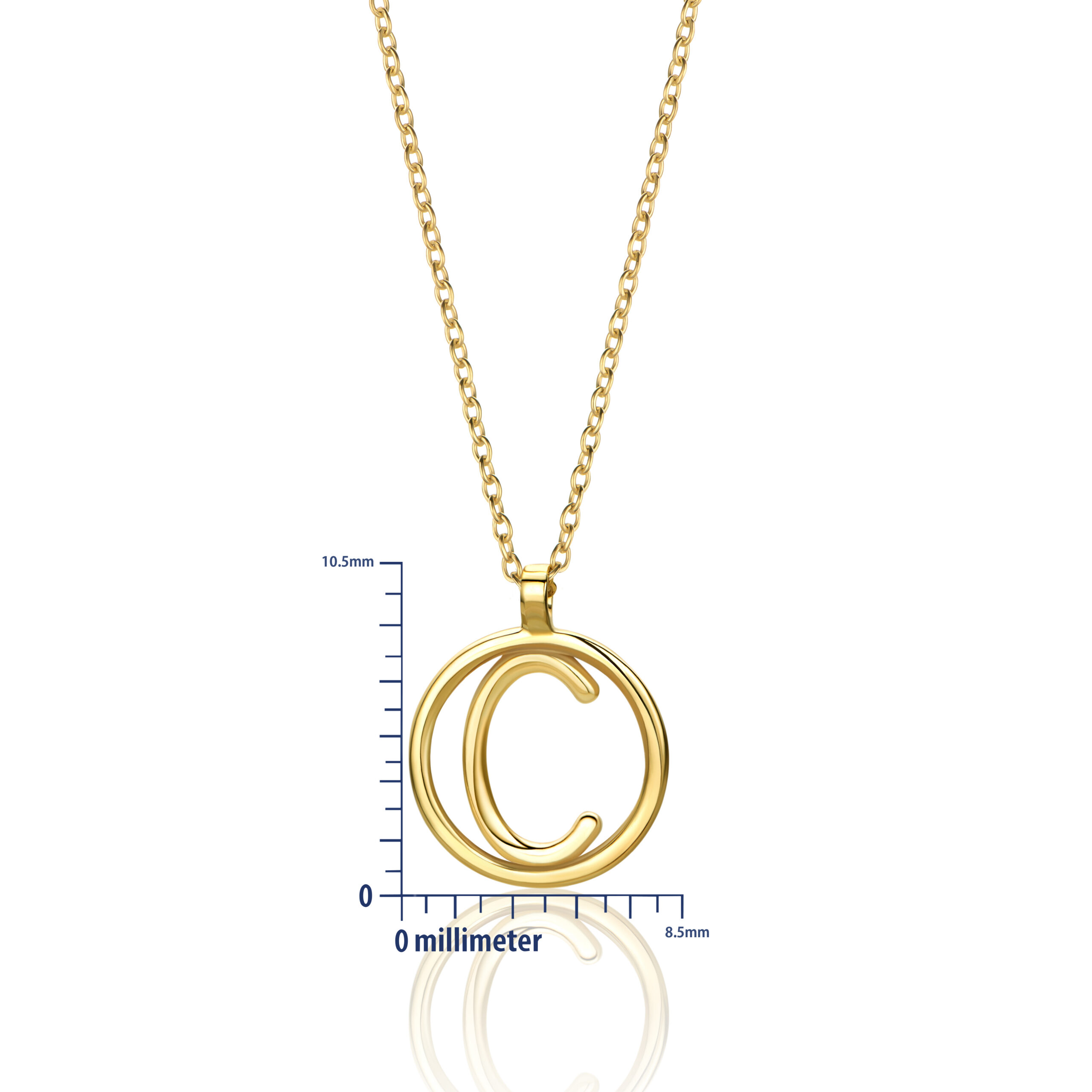 Miore Collana Oro Giallo 9 Kt (375) Donna
