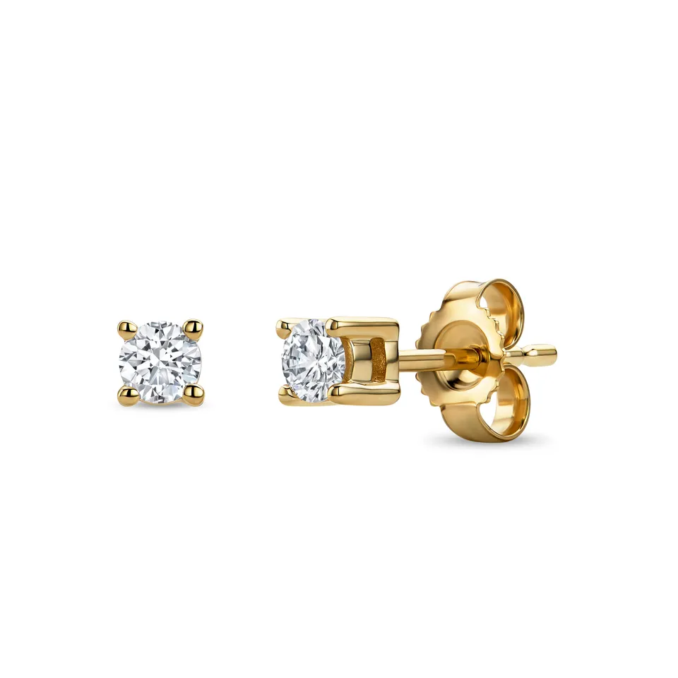 Miore Orecchini Oro Giallo 14KT 585