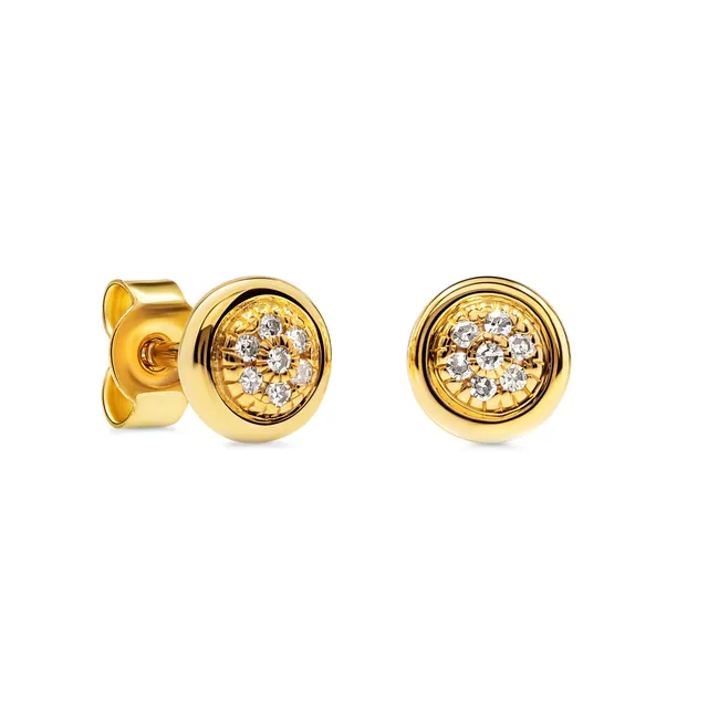 Miore Earrings orecchini oro giallo 9kt 375 donna