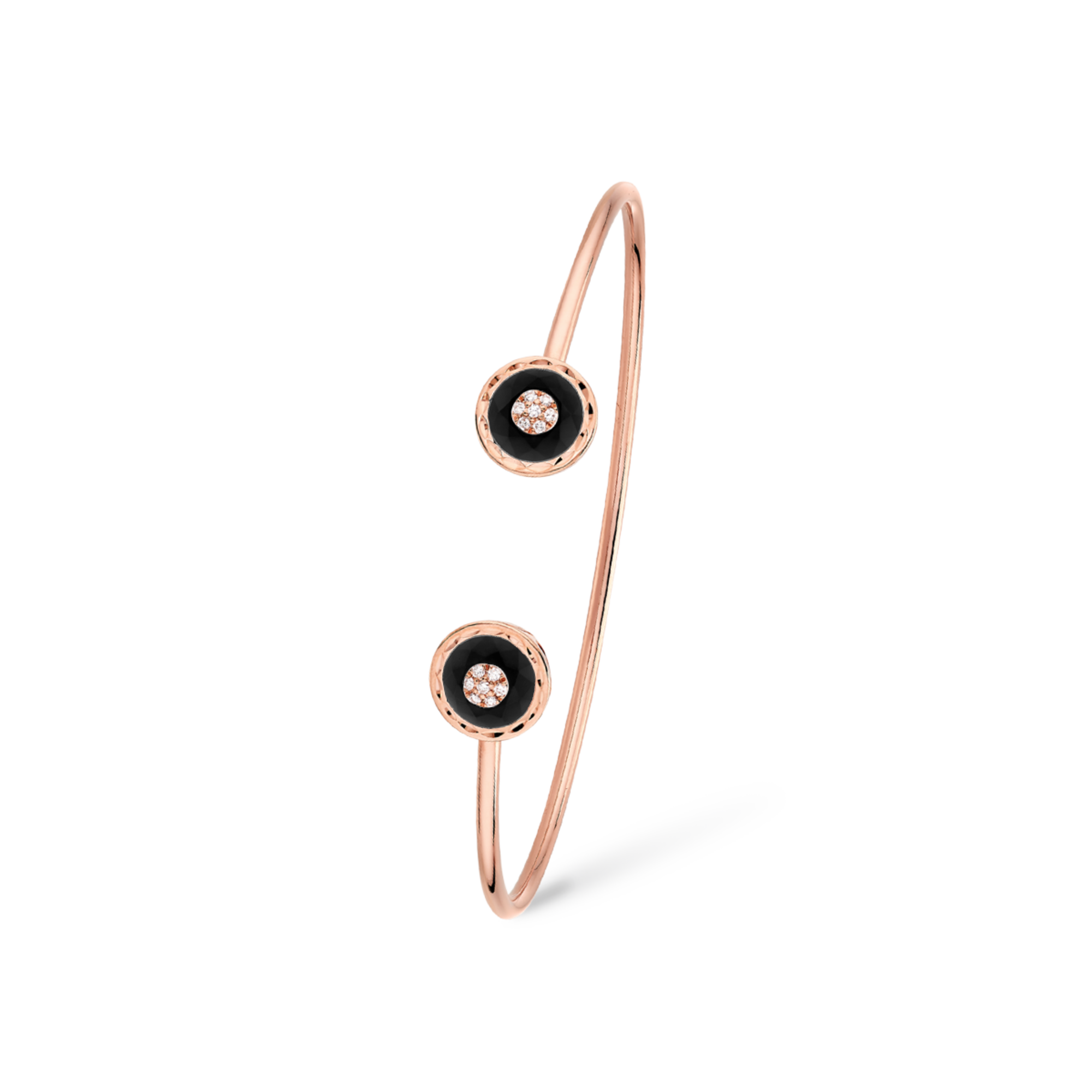 Korloff Je Play JJPB03 bracciale oro rosa diamanti 17cm