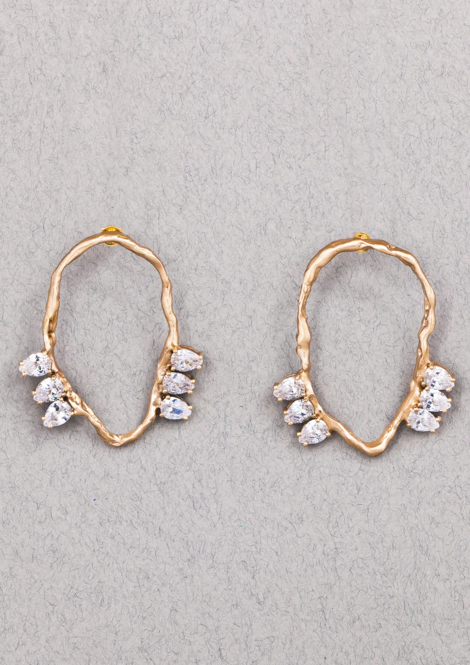 Voodoo Jewels Daphne Dual orecchini bronzo dorato goccia