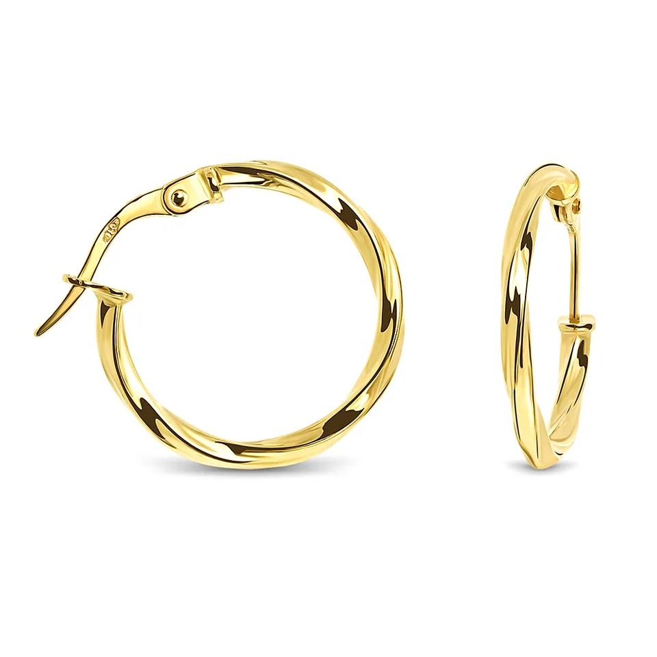 Miore Earrings Orecchini Oro Giallo 14KT 585