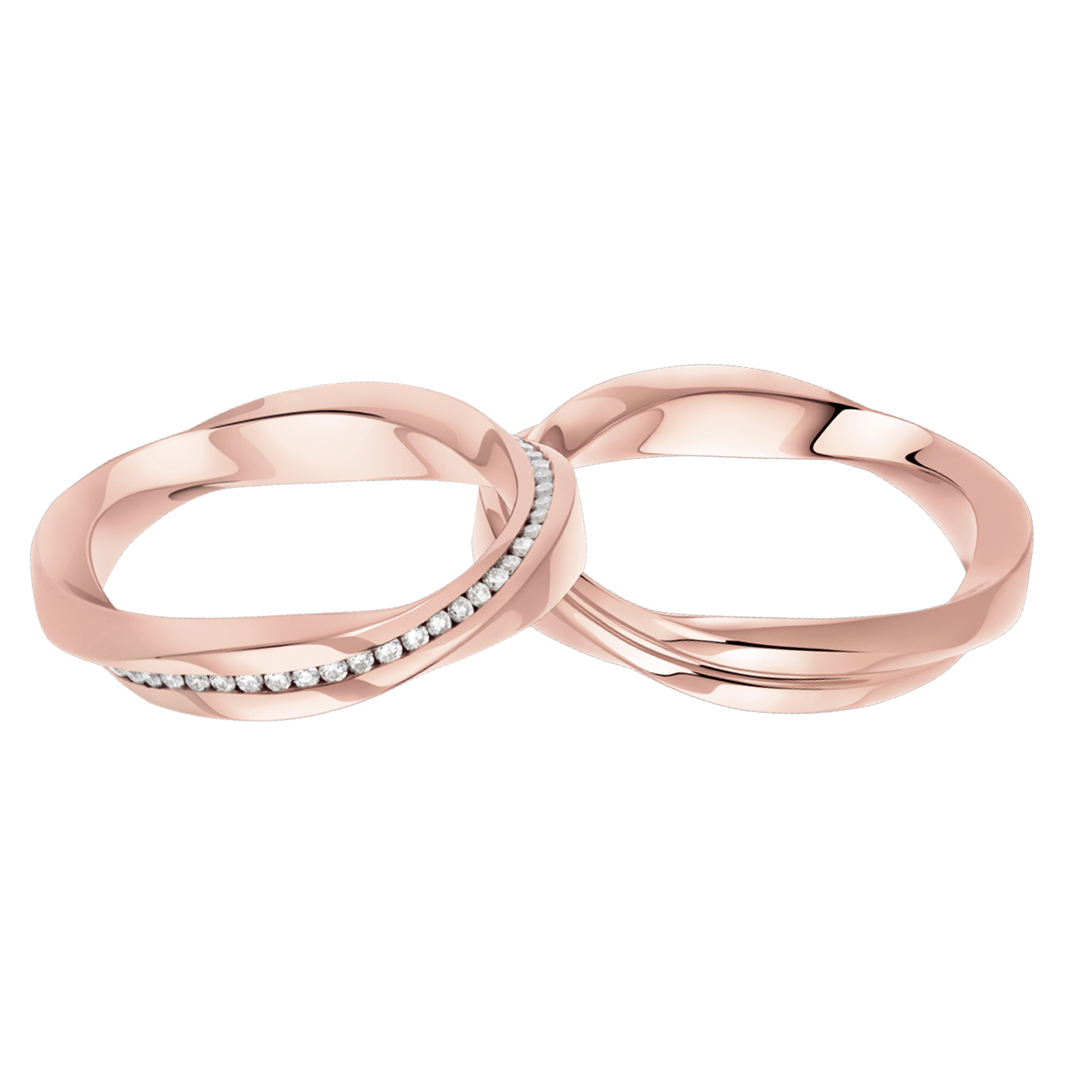 Polello Una Scelta d'Amore Fedi Oro Rosa